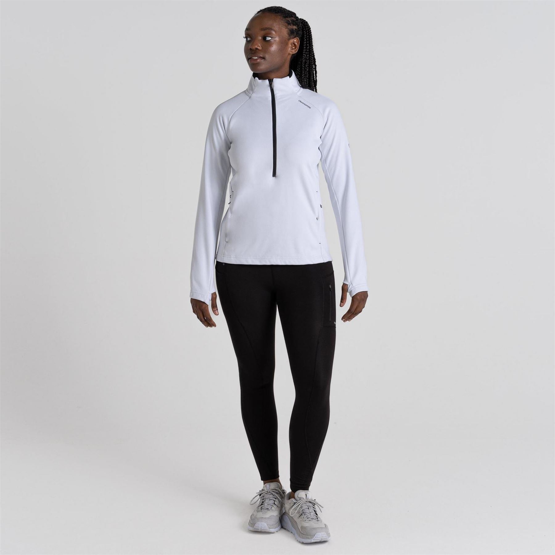 Craghoppers Dynamic Pro Raglan Sleeve Half-Zip Sweatshirt