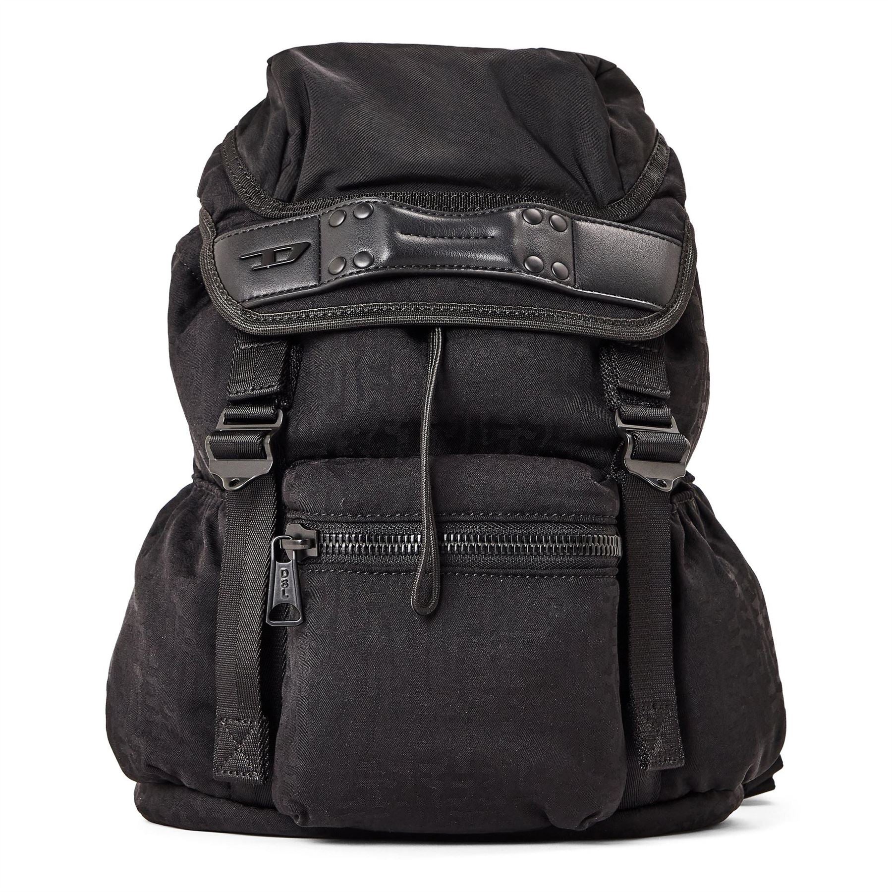 Diesel Monogram Rucksack with Black Hardware