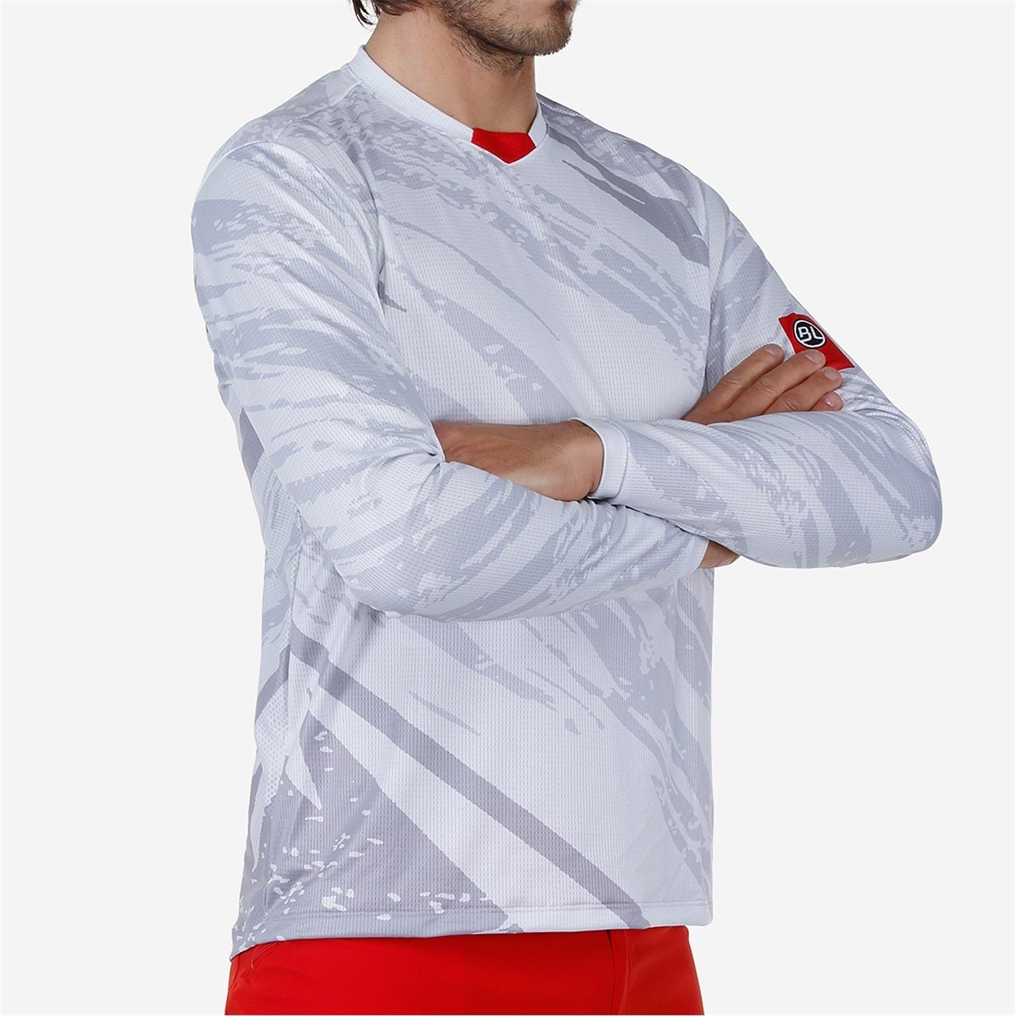 Bicycle Line Ponente UPF 30+ V Neck Long Sleeve Cycling Jersey