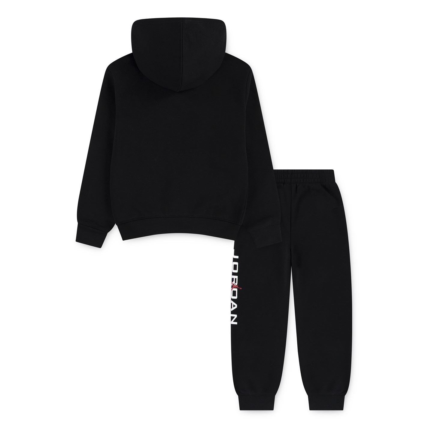 Air Jordan 
Ribbed Cuff Logo Print Sweatshirt Sweatpants Set