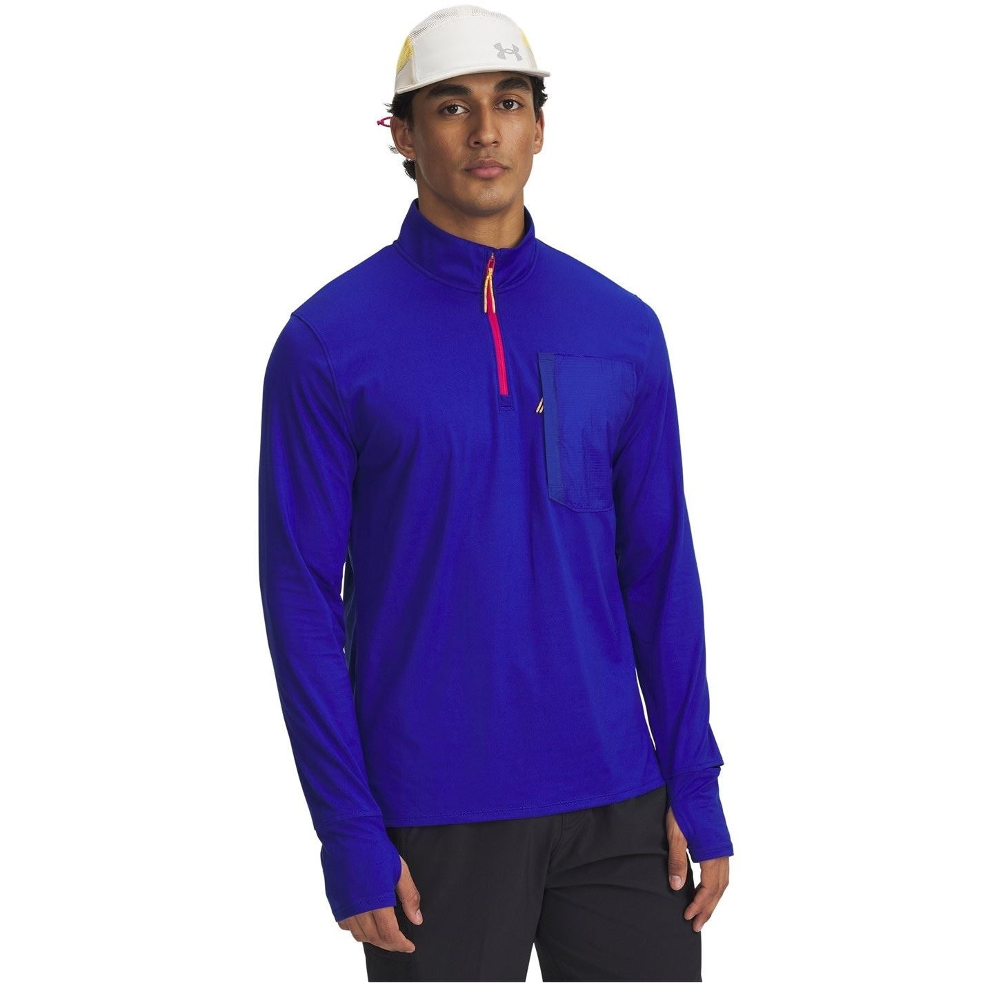Under Armour Trail Zip Neck Long Sleeve Competition T-Shirt