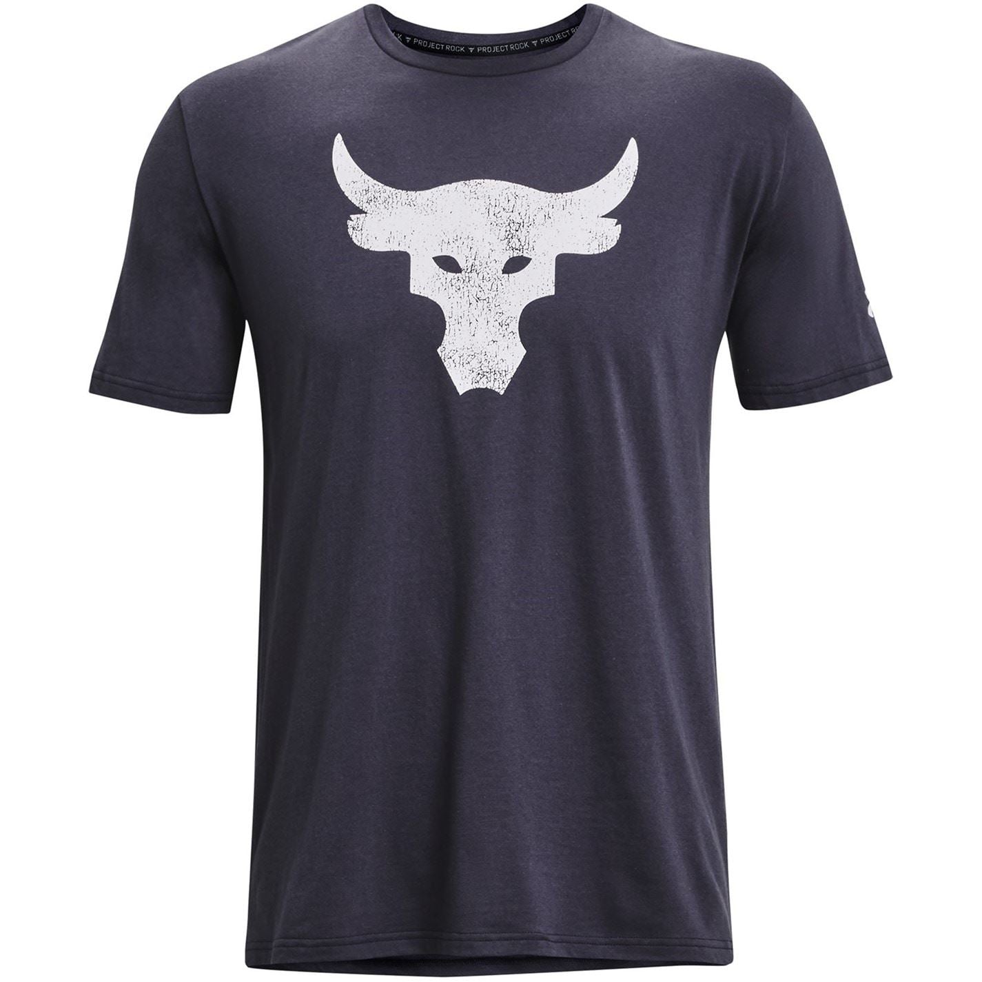 Under Armour Mens Project Rock Brahma Short Sleeve T-Shirt