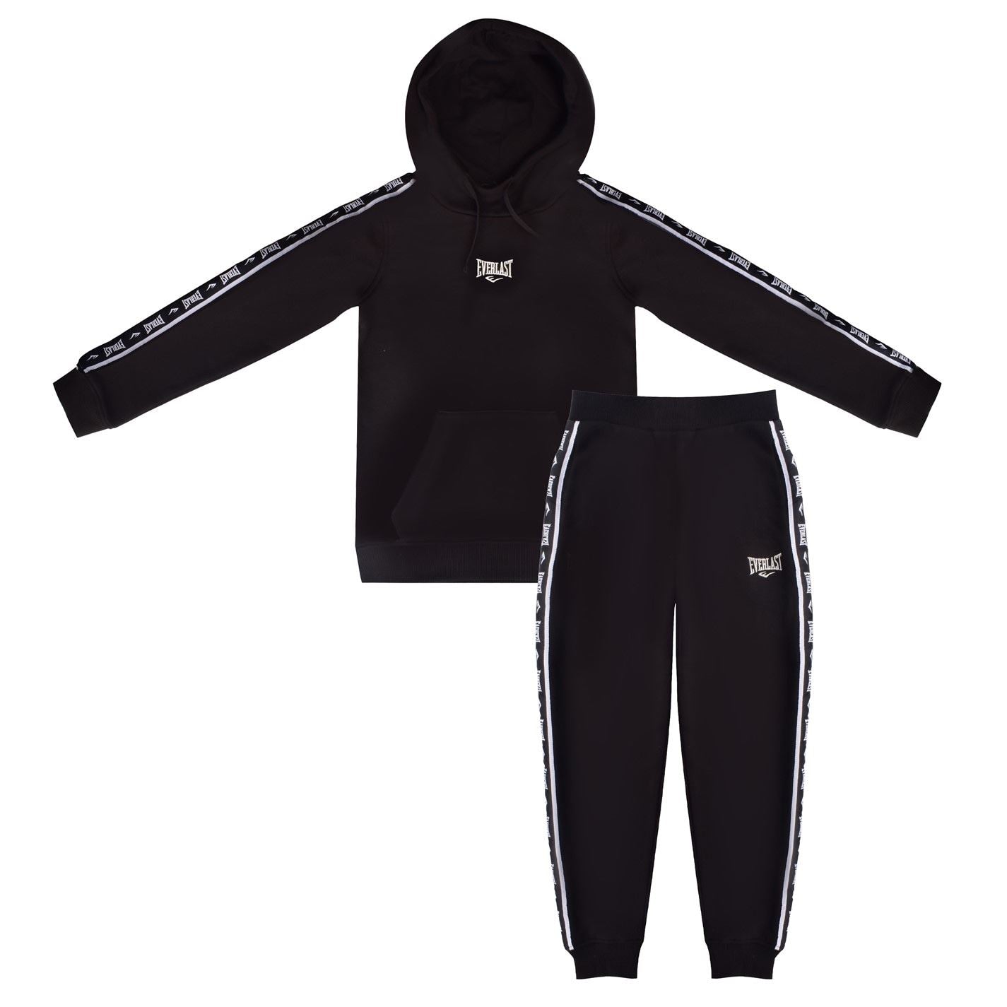 Everlast Hooded Long Sleeve Lettering Tracksuit