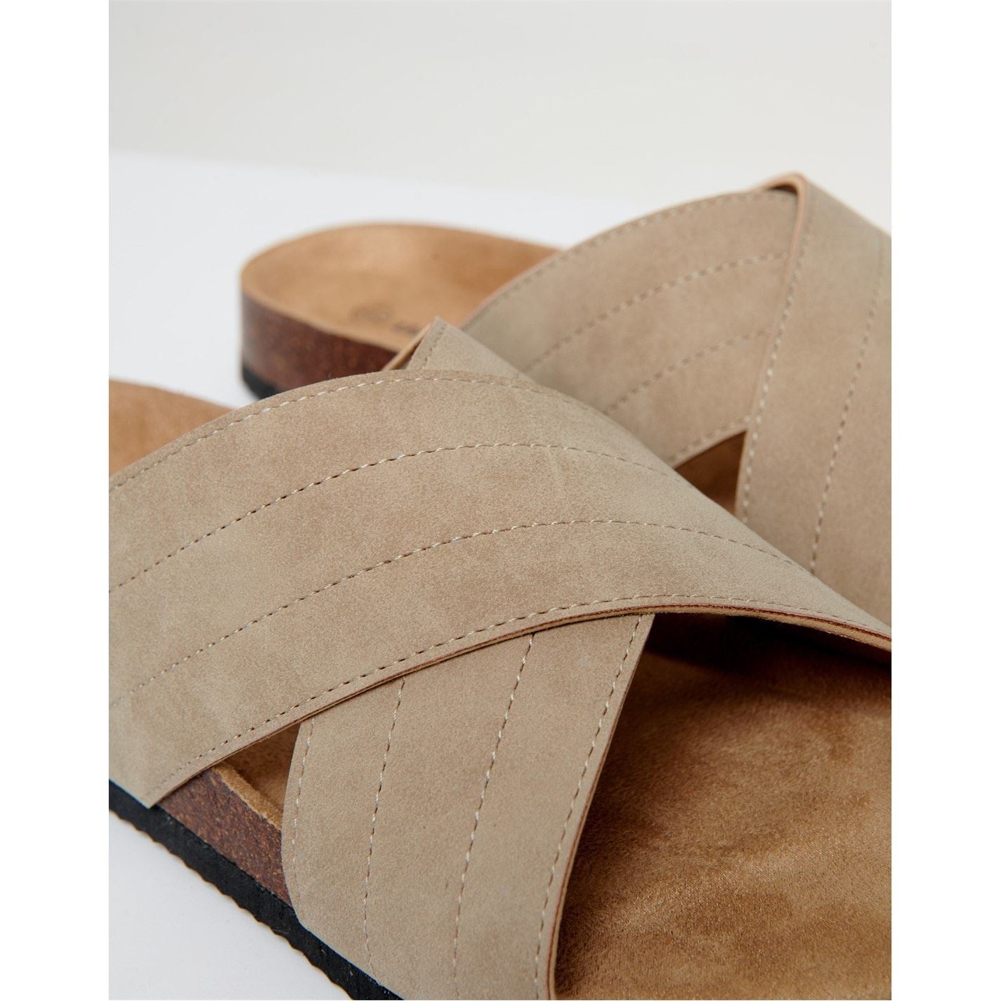 Threadbare Atlante Open Toe Slide Sandals