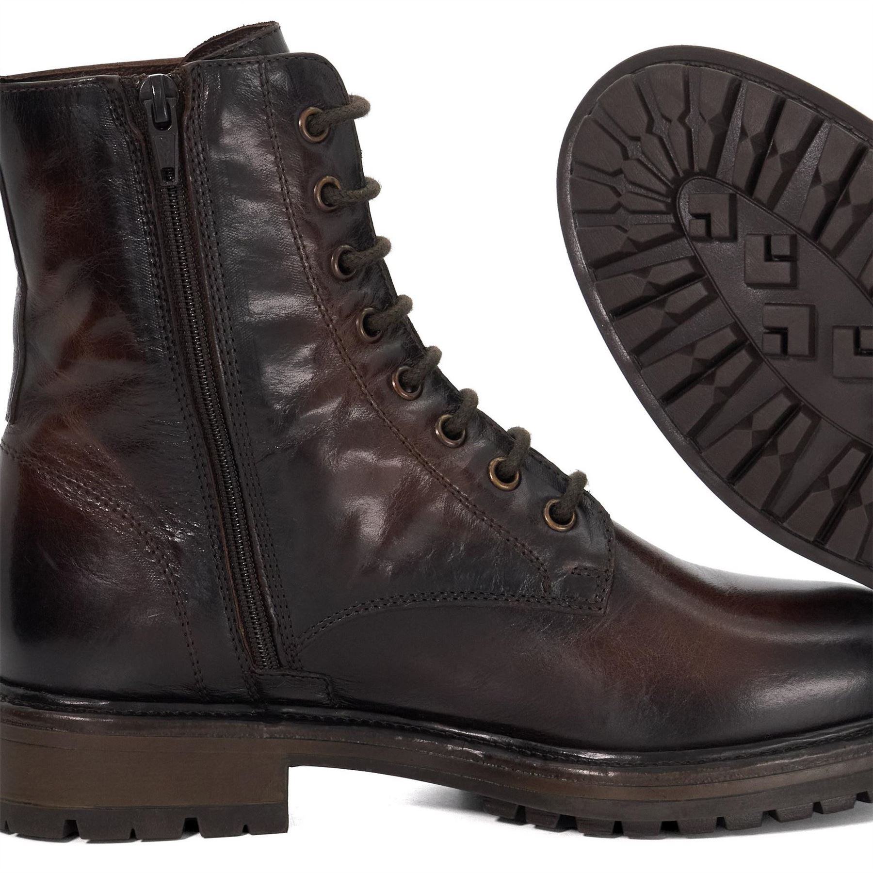 Dune London Patley Flat Ankle Boots