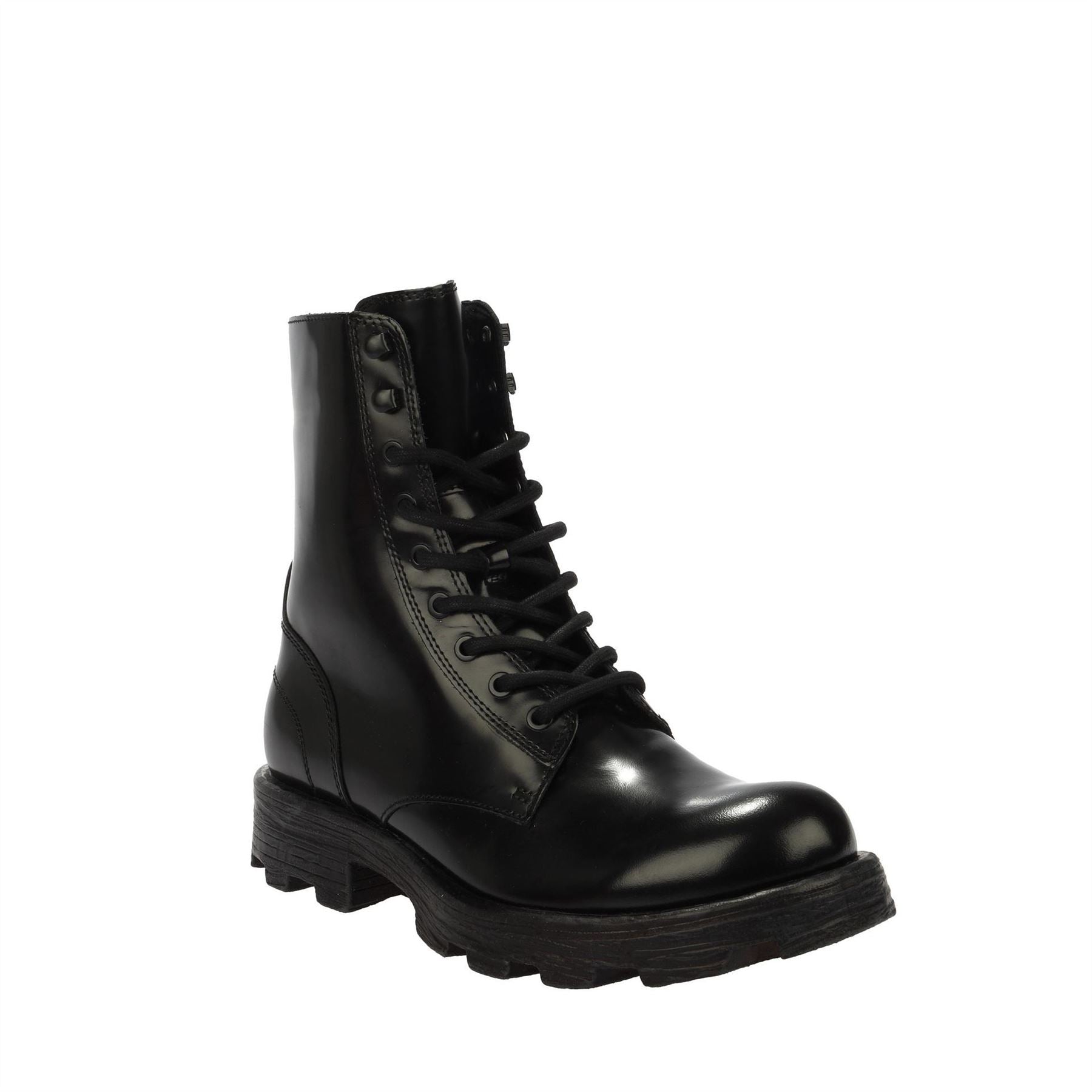 Diesel D-Hammer Combat Lace-Up Boots