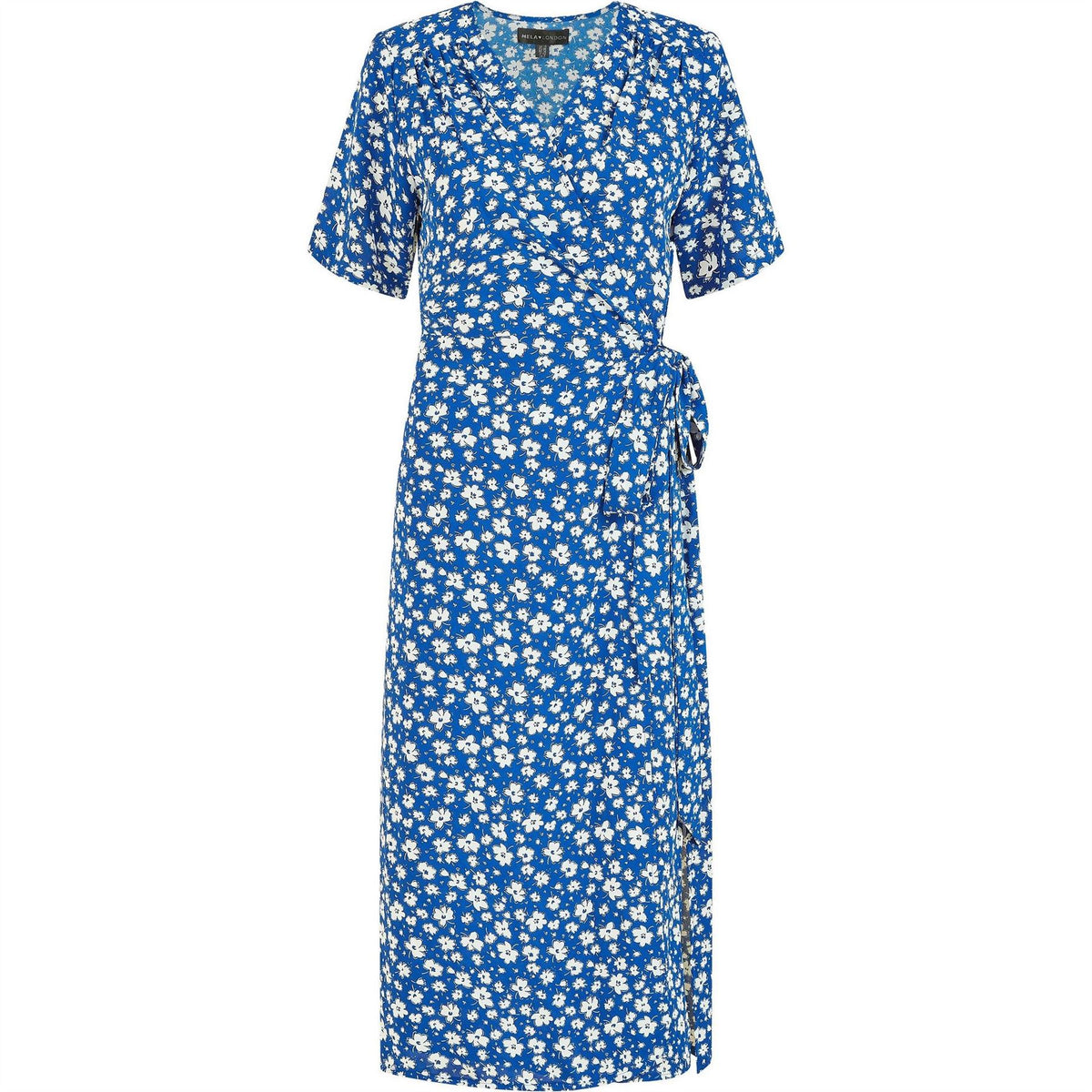 Mela London Ditsy Print Wrap Over Dress