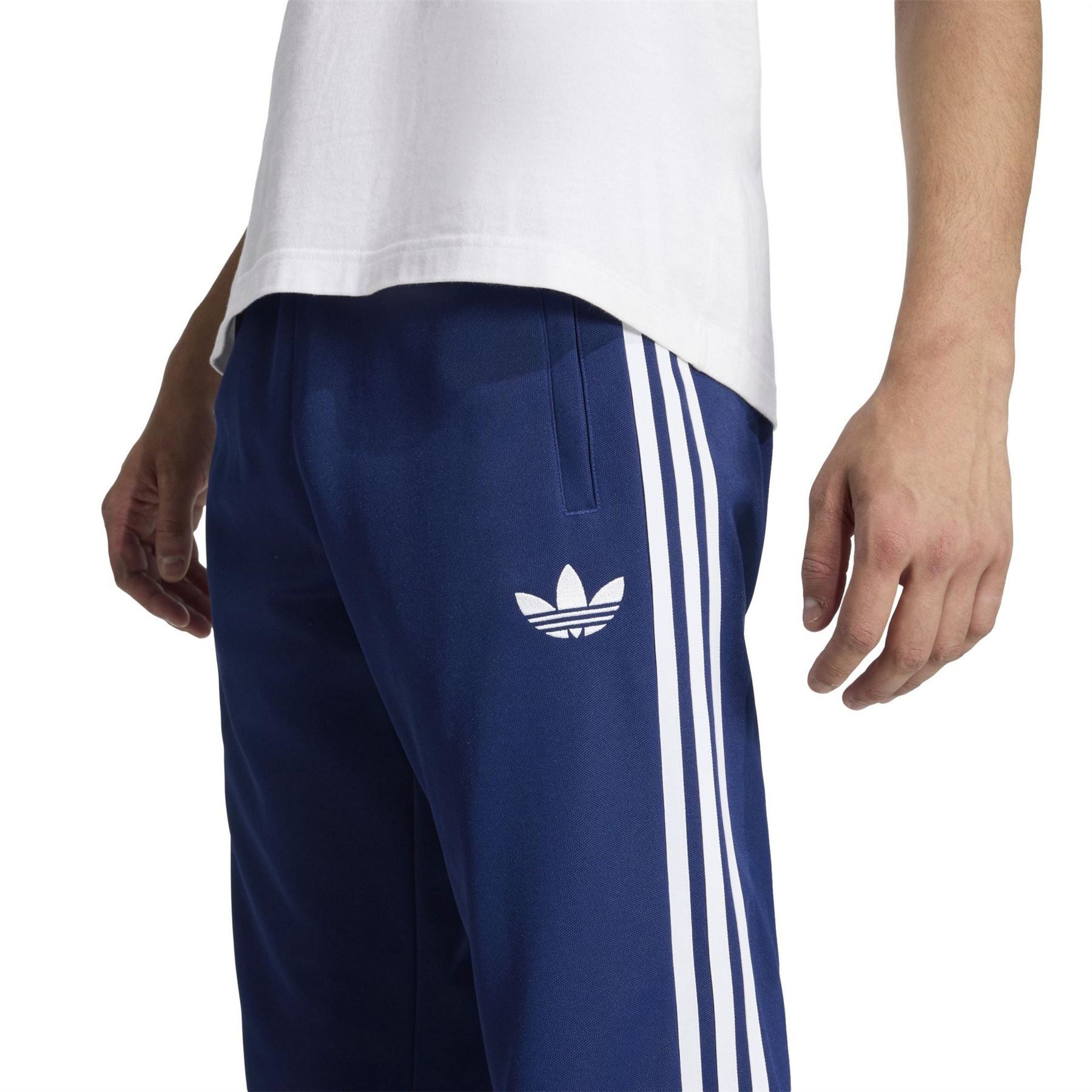 adidas Mens Fc Bayern Munich Lfstlr Tracksuit Bottoms