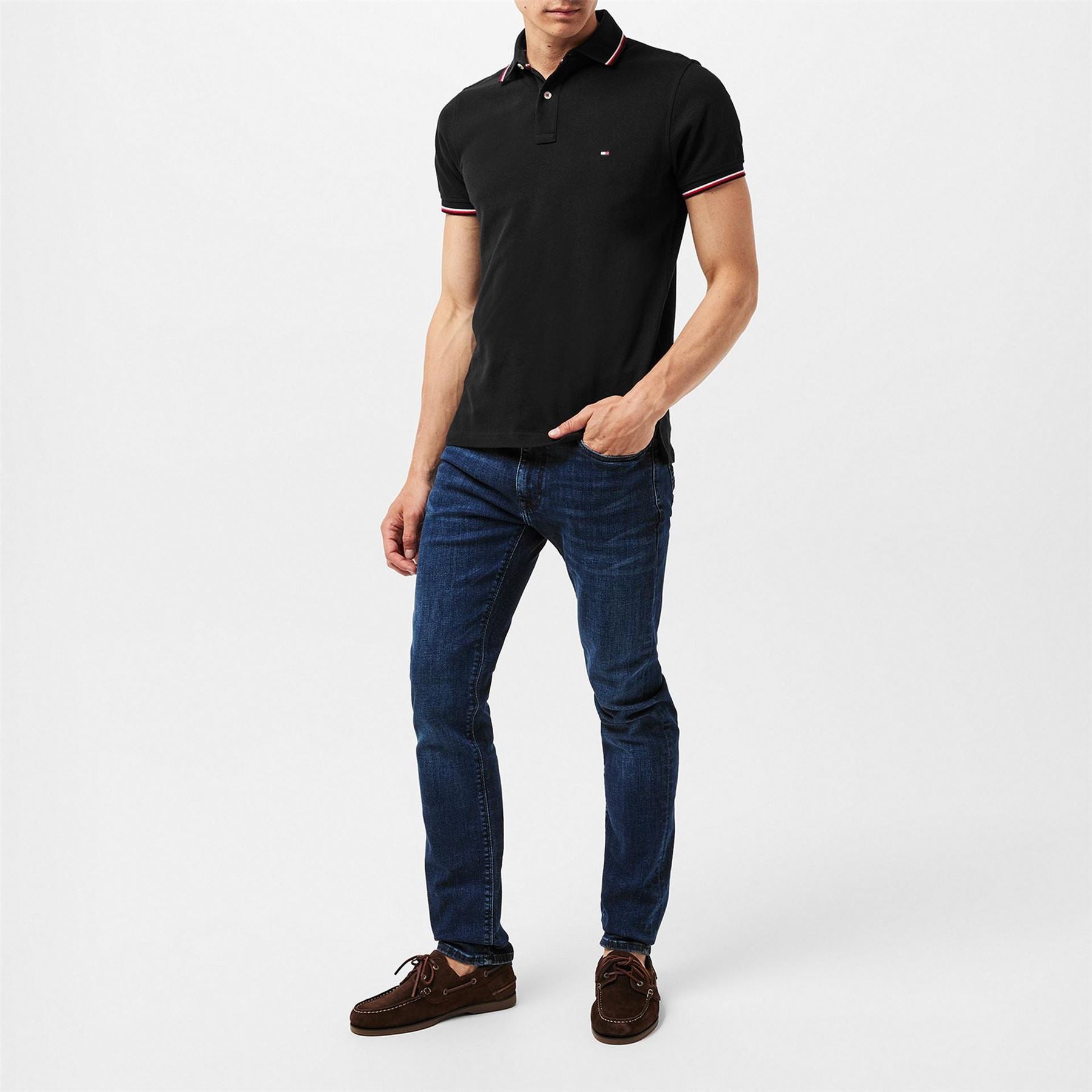 Tommy Hilfiger Tipped Slim Polo Shirt