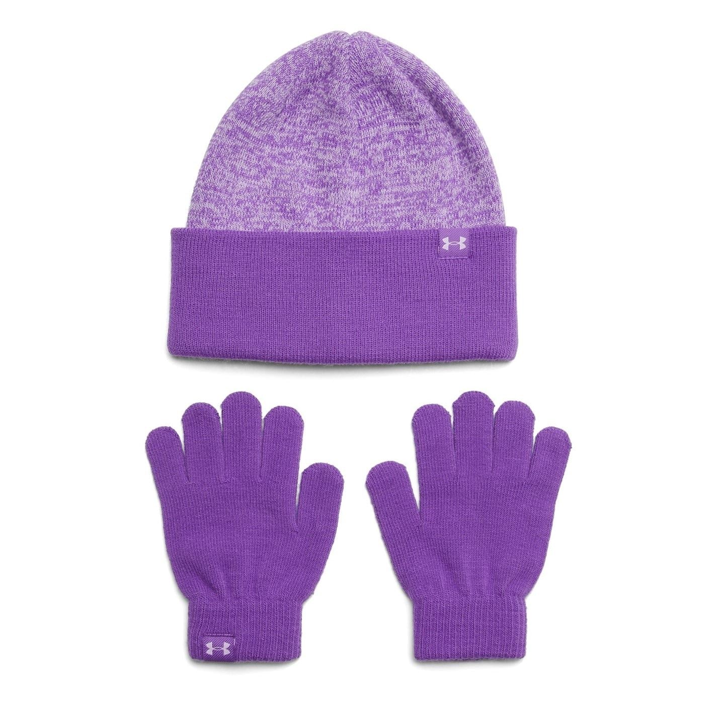 Under Armour Armour G Beanie Glove Combo Hat And Glove Set Girls