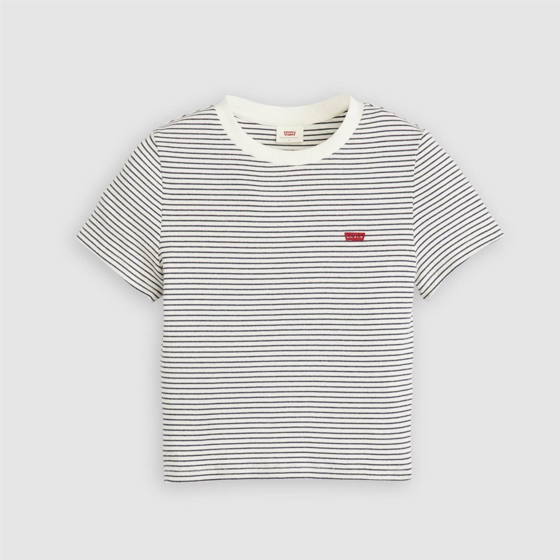 Levis Bold Logo Crew Neck Short Sleeve Jersey T-Shirt