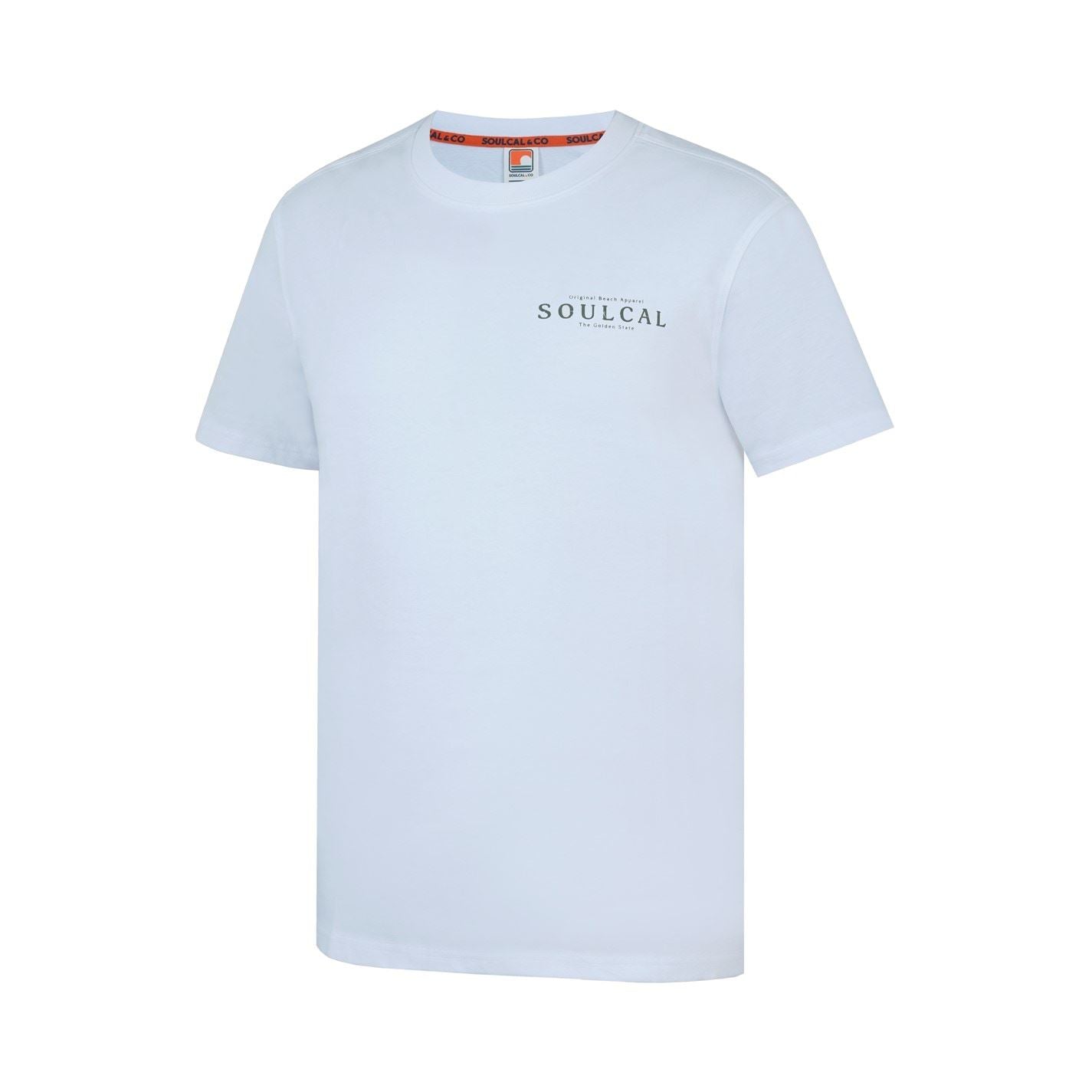 SoulCal Regular Fit Geographic Print Crew Neck T-Shirt