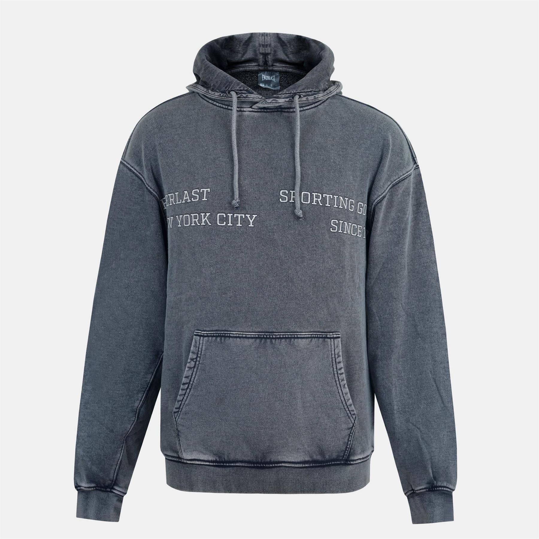 Everlast NYC Hooded Neck Arch Lettering Sweatshirt