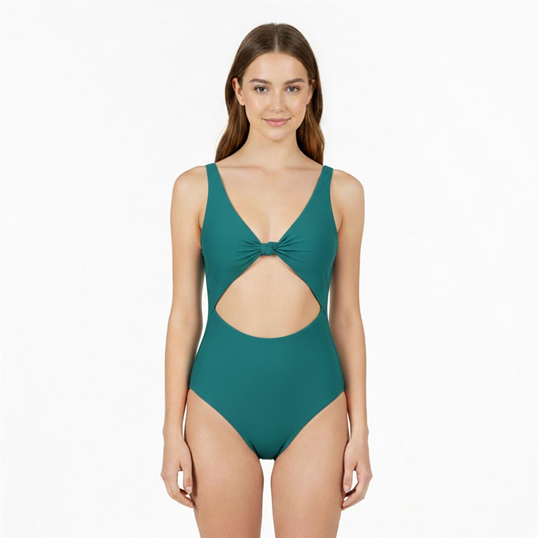 Jack Wills Embroidered Padded Scoop Neck Swimsuit
