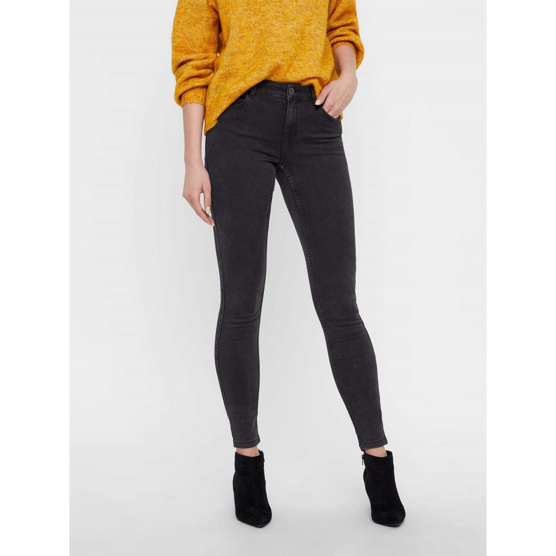 Vero Moda Five Pocket Design Slim Fit Jeans