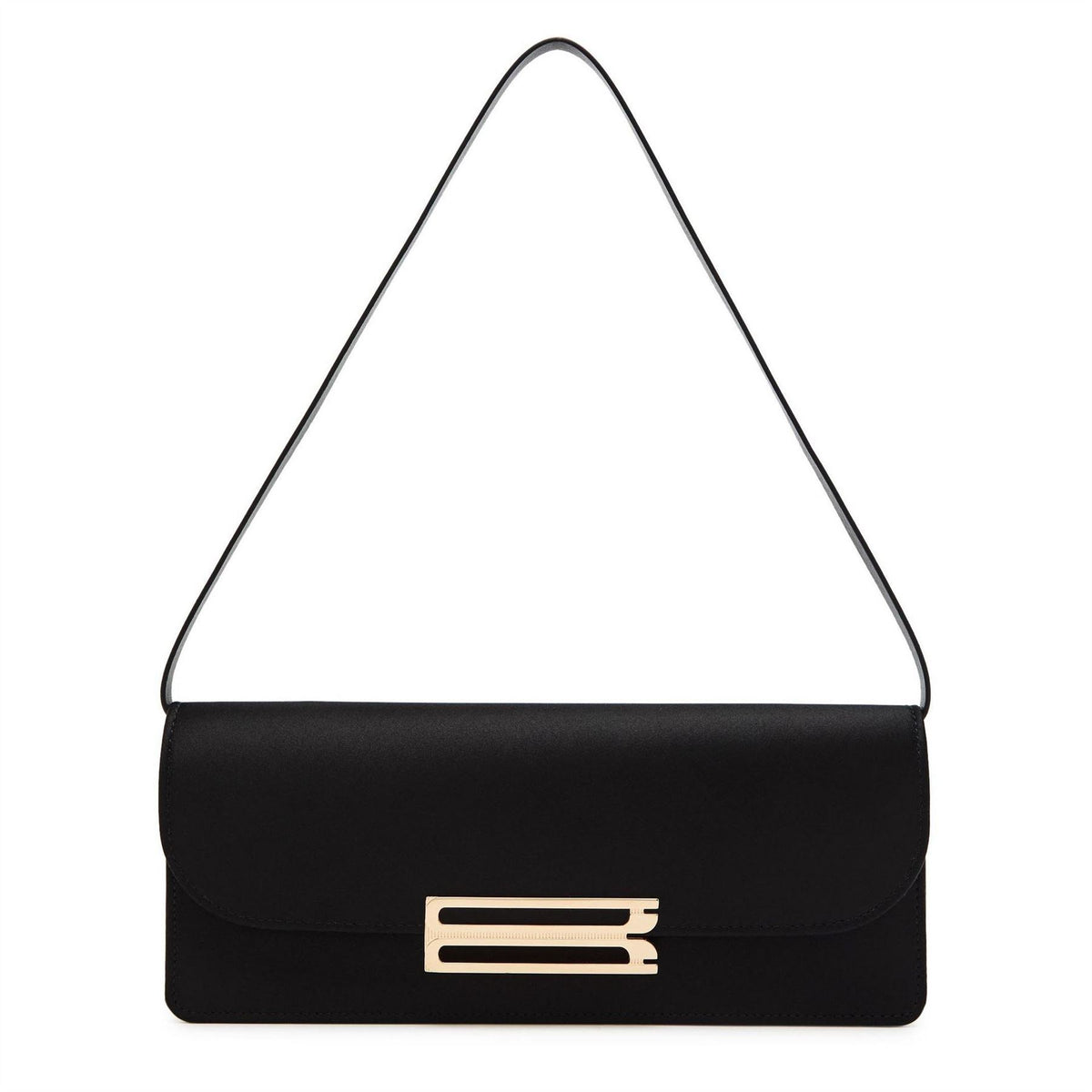 Victoria Beckham East West Clutch Satin