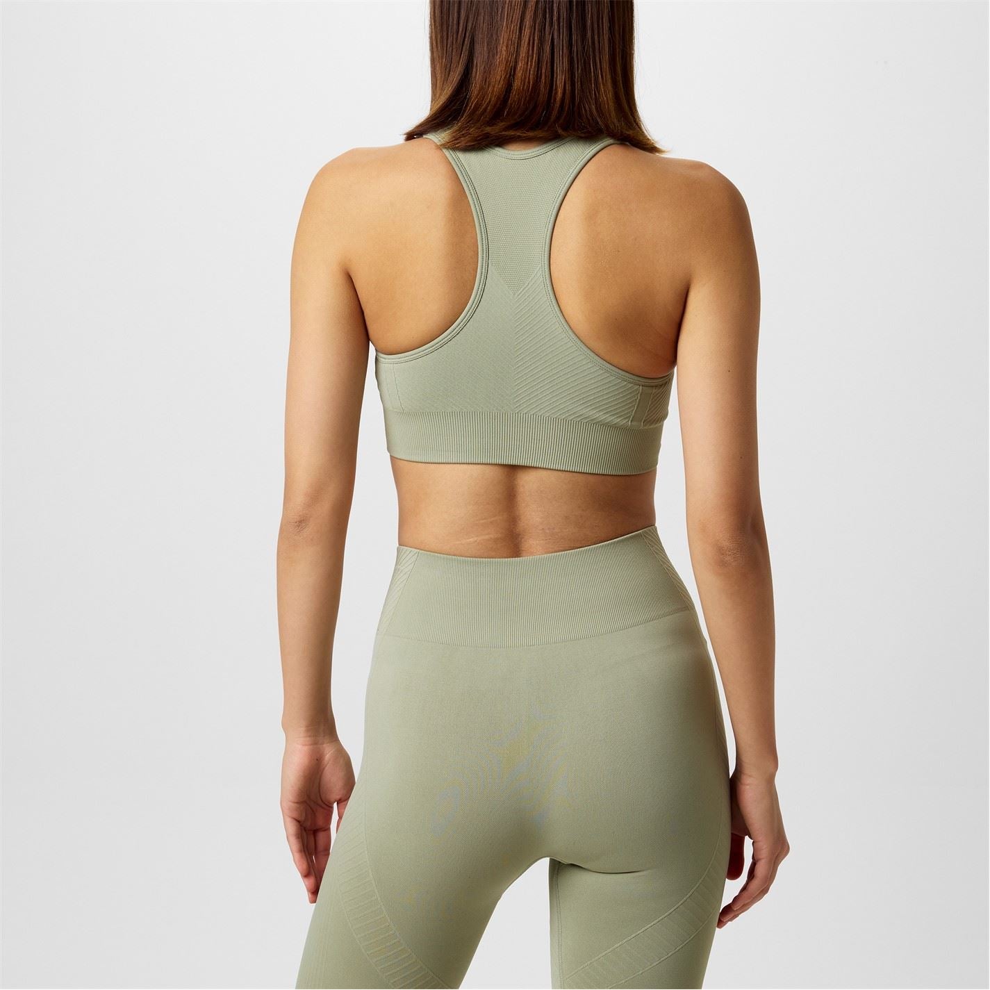 USA Pro Seamless Crop Sports Bra