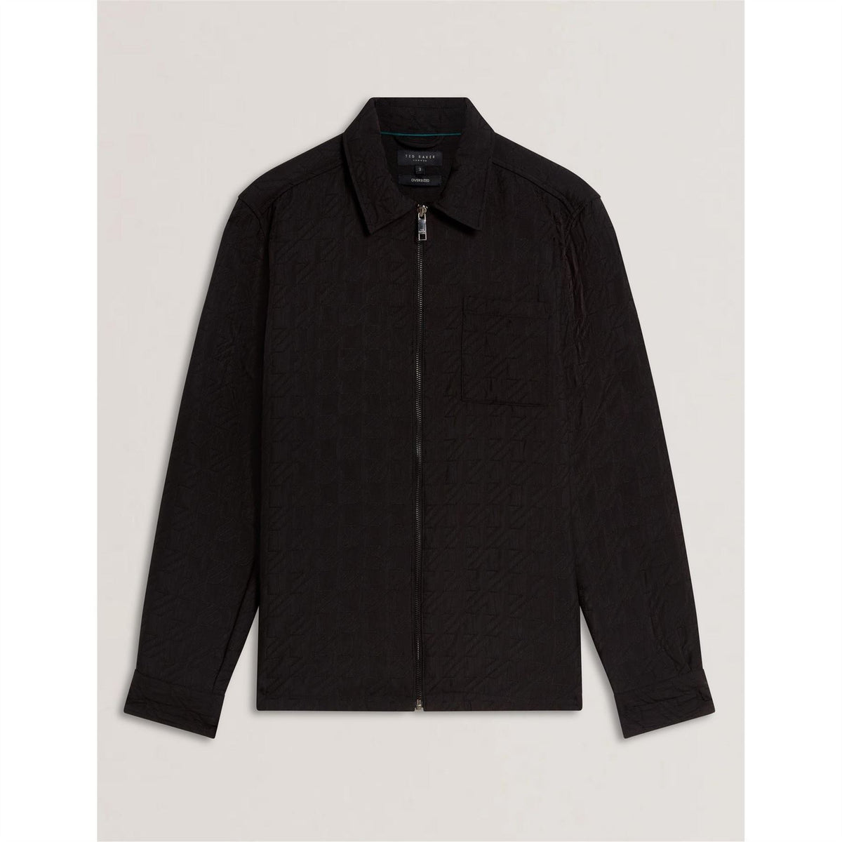 Ted Baker Textured Chest Pocket Overshirt