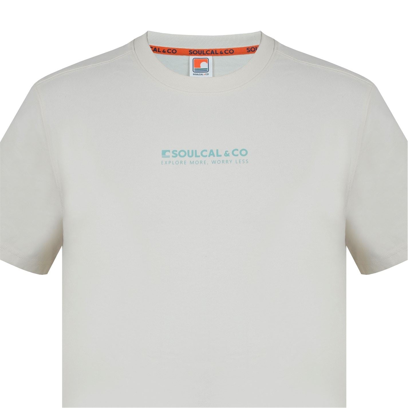 SoulCal Regular Fit Geographic Print Crew Neck T-Shirt