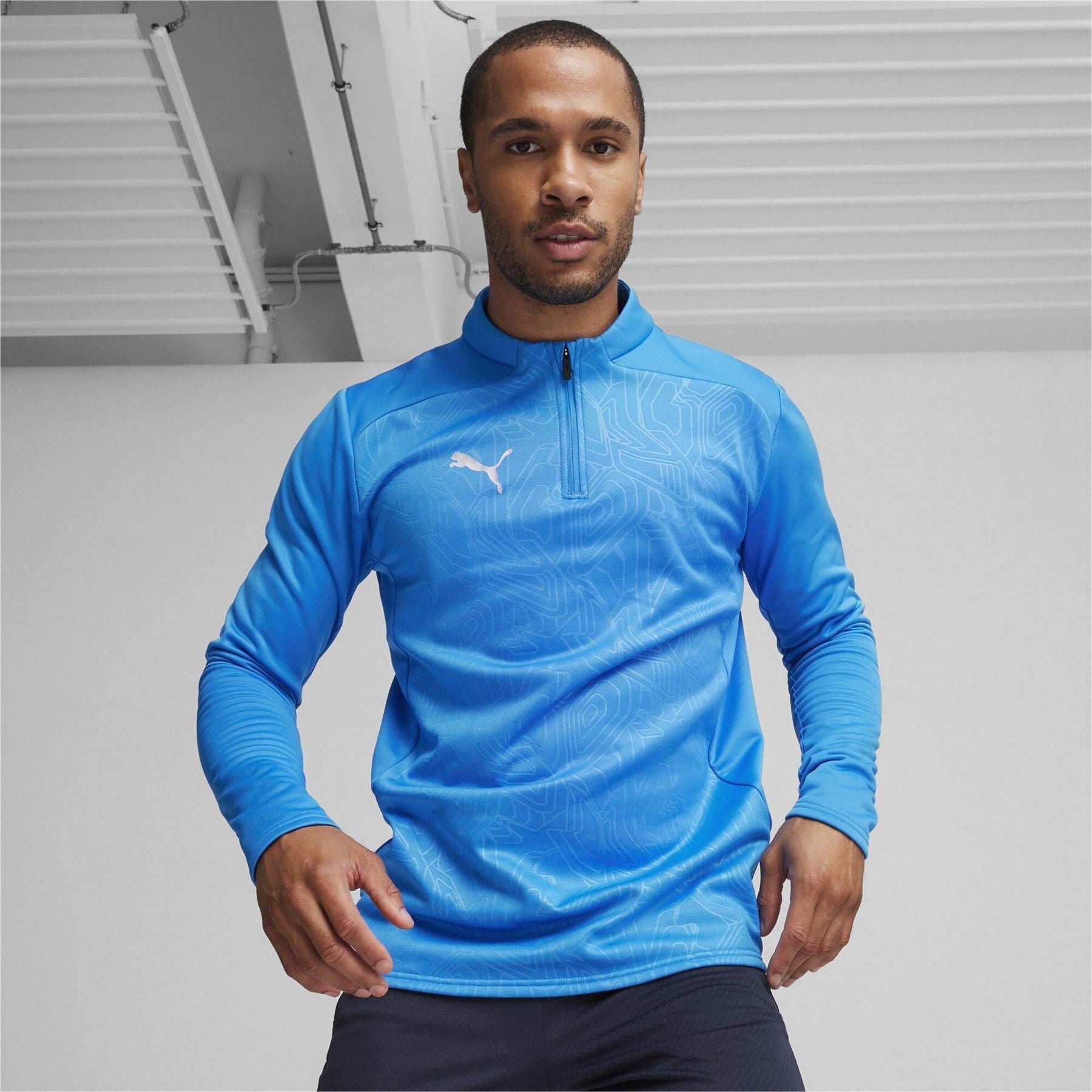 Puma Mens Teamfinal Warm Top Drill