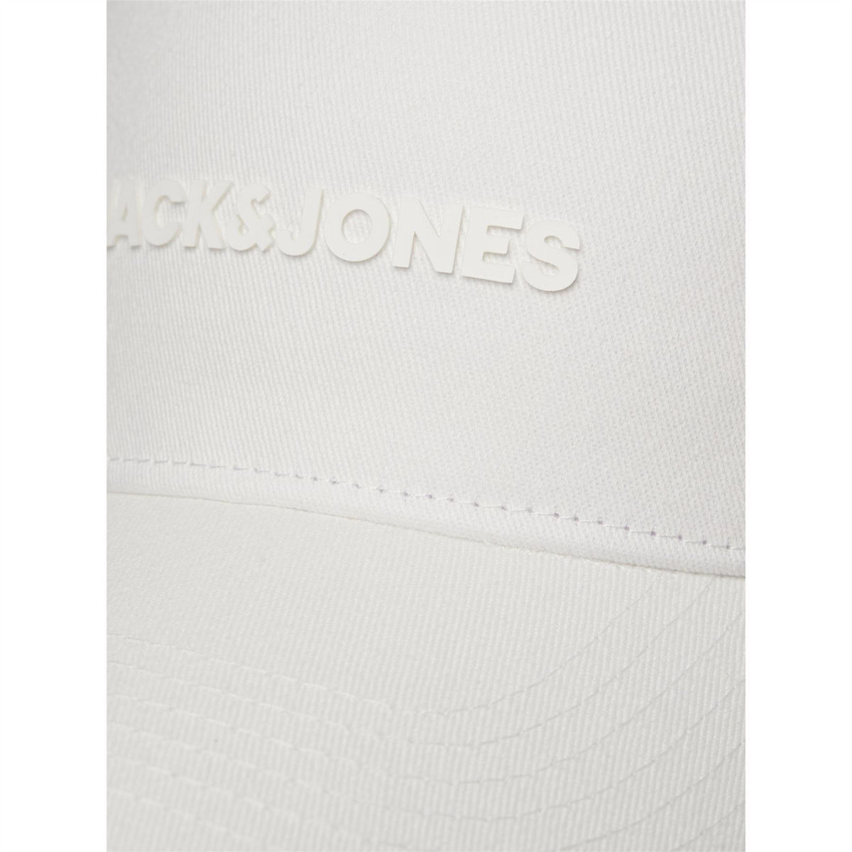 Jack and Jones Solid Patterned Lettering Logo Dad Cap