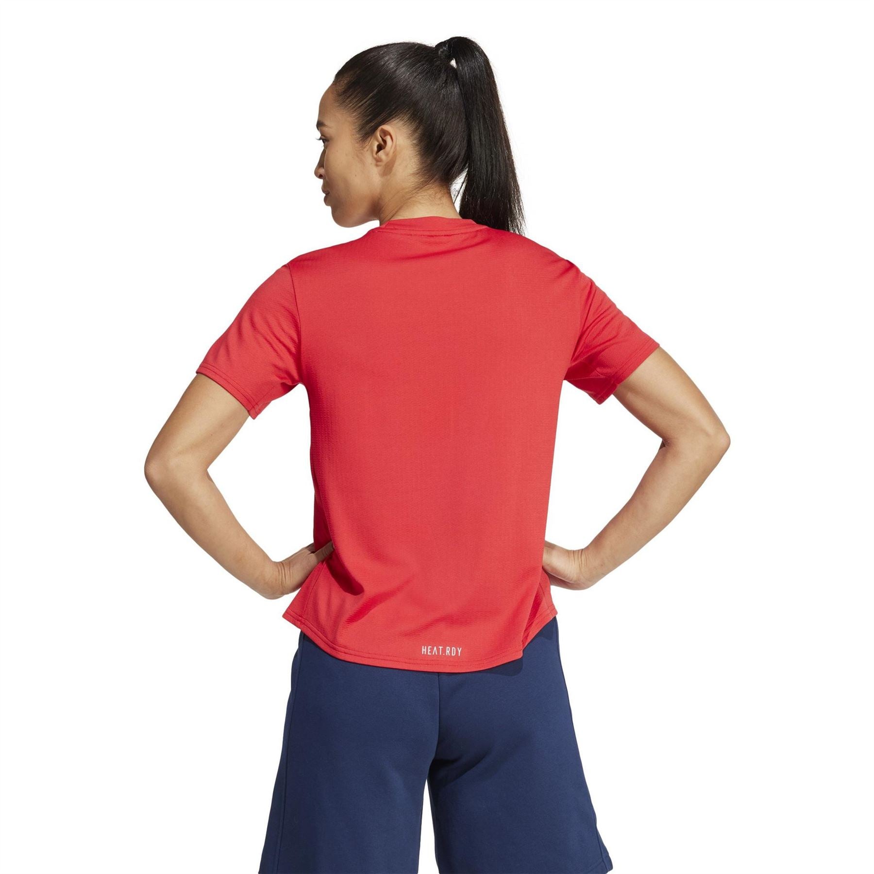 adidas Poland Short Sleeve Performance Gym Top