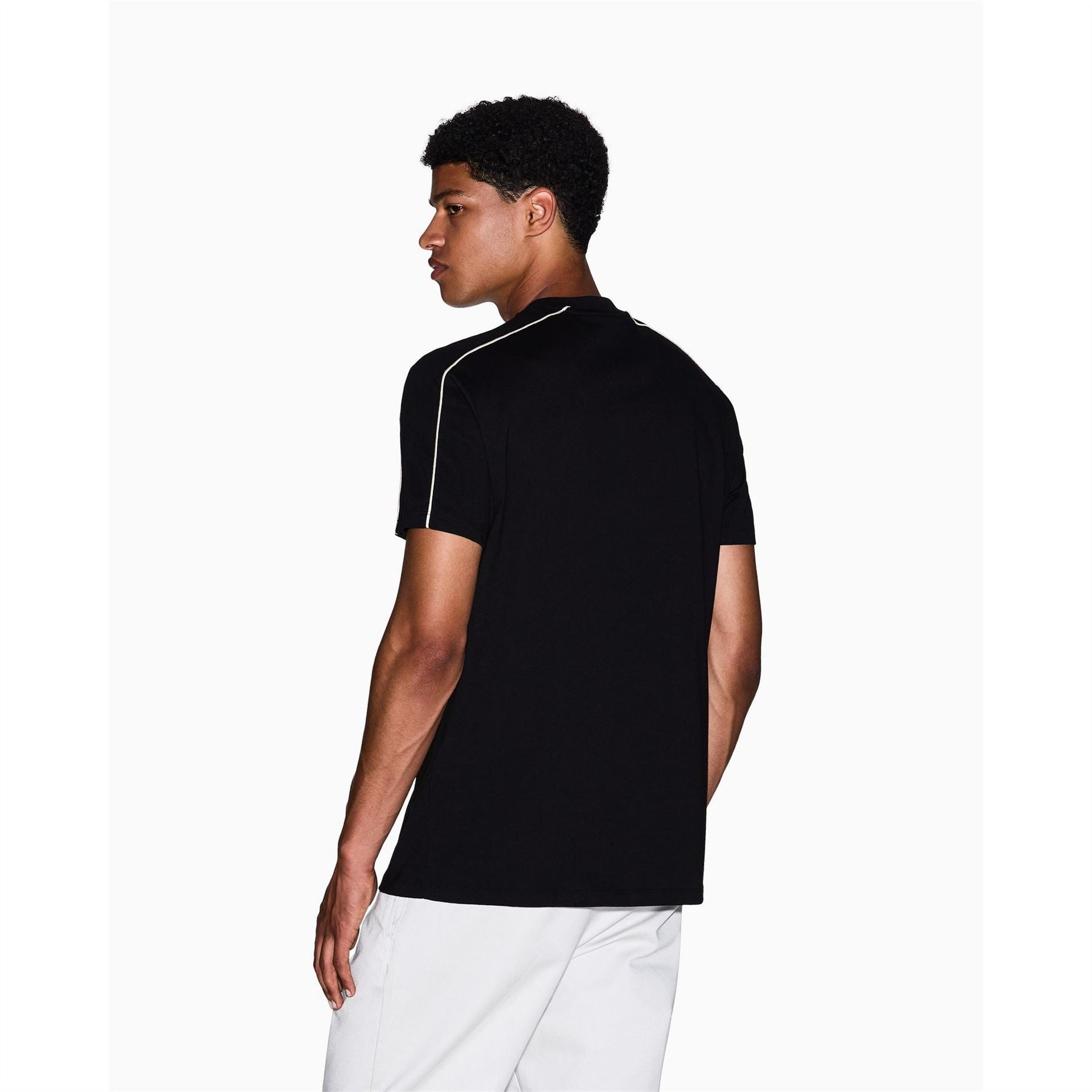Armani Exchange Exchange Crew Neck Short Sleeve Jersey Sweater