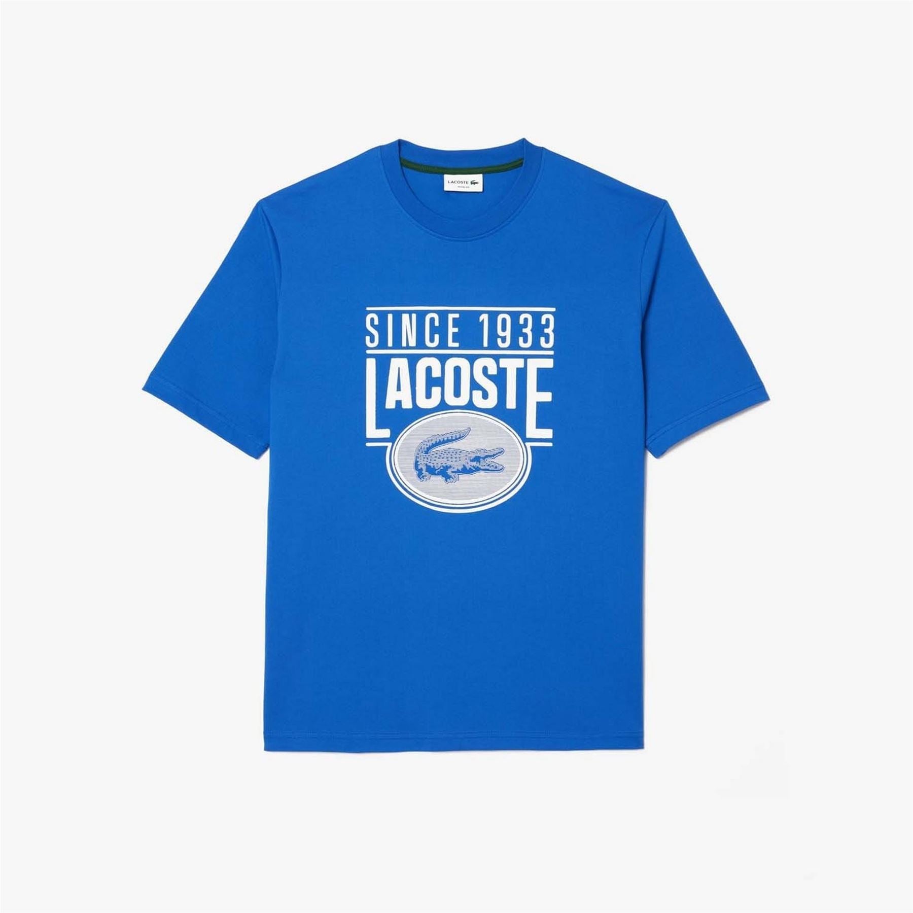 Lacoste Fit Heavy Cotton Printed T-Shirt