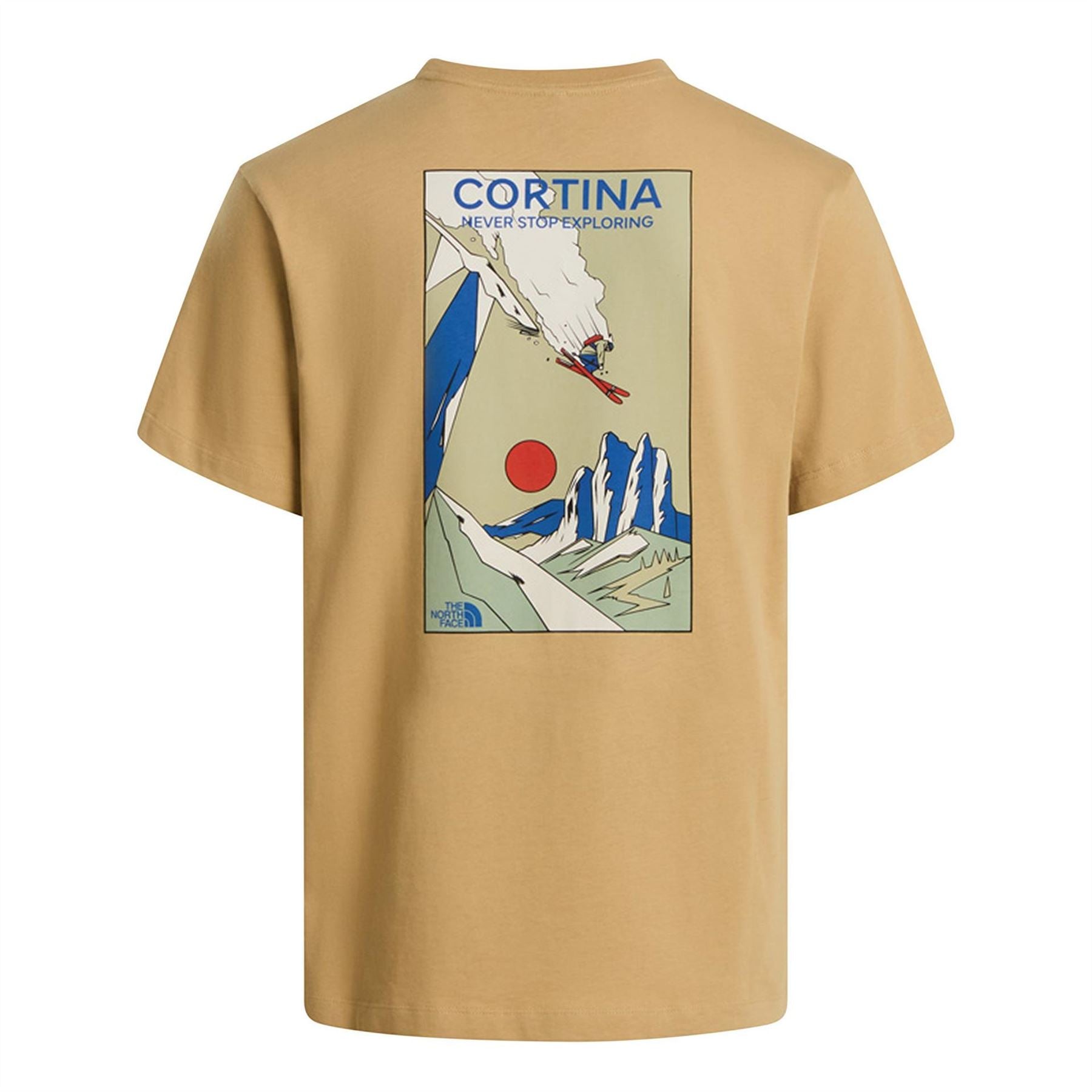 The North Face Mens Mountain Celebration T-Shirt