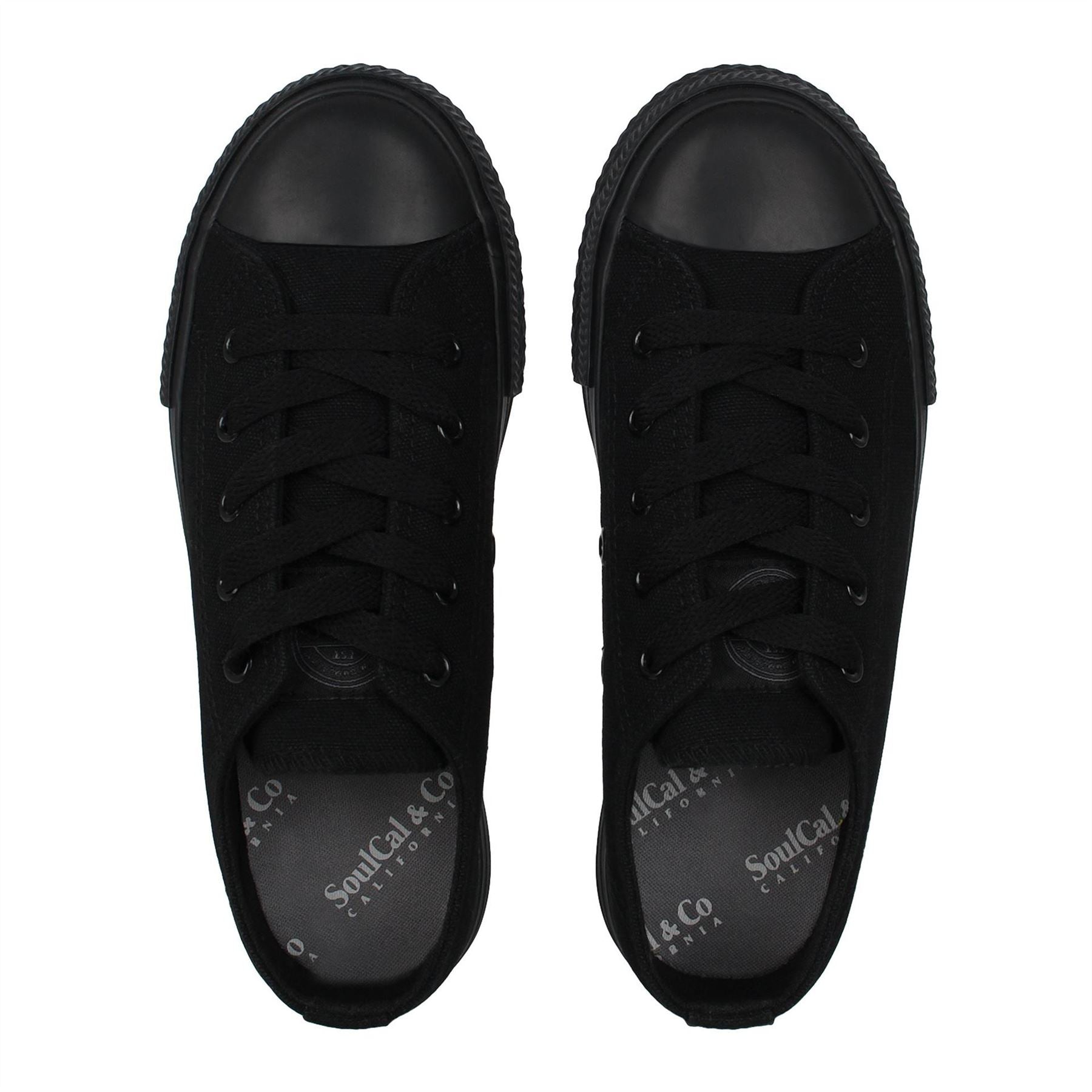 SoulCal Canvasas Low Canvasas Trainers Childrens