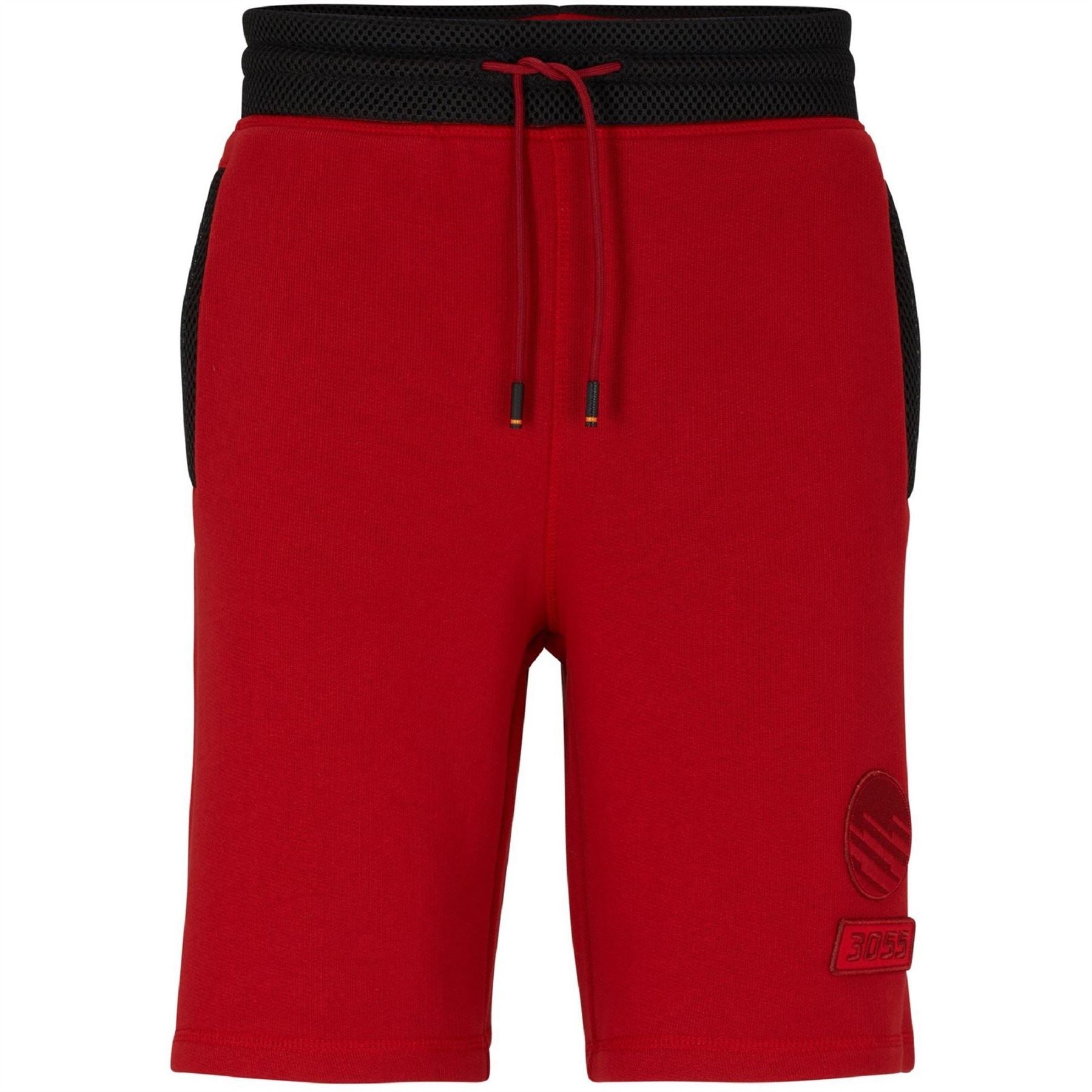 Boss Serace Running Shorts with Clean Hem