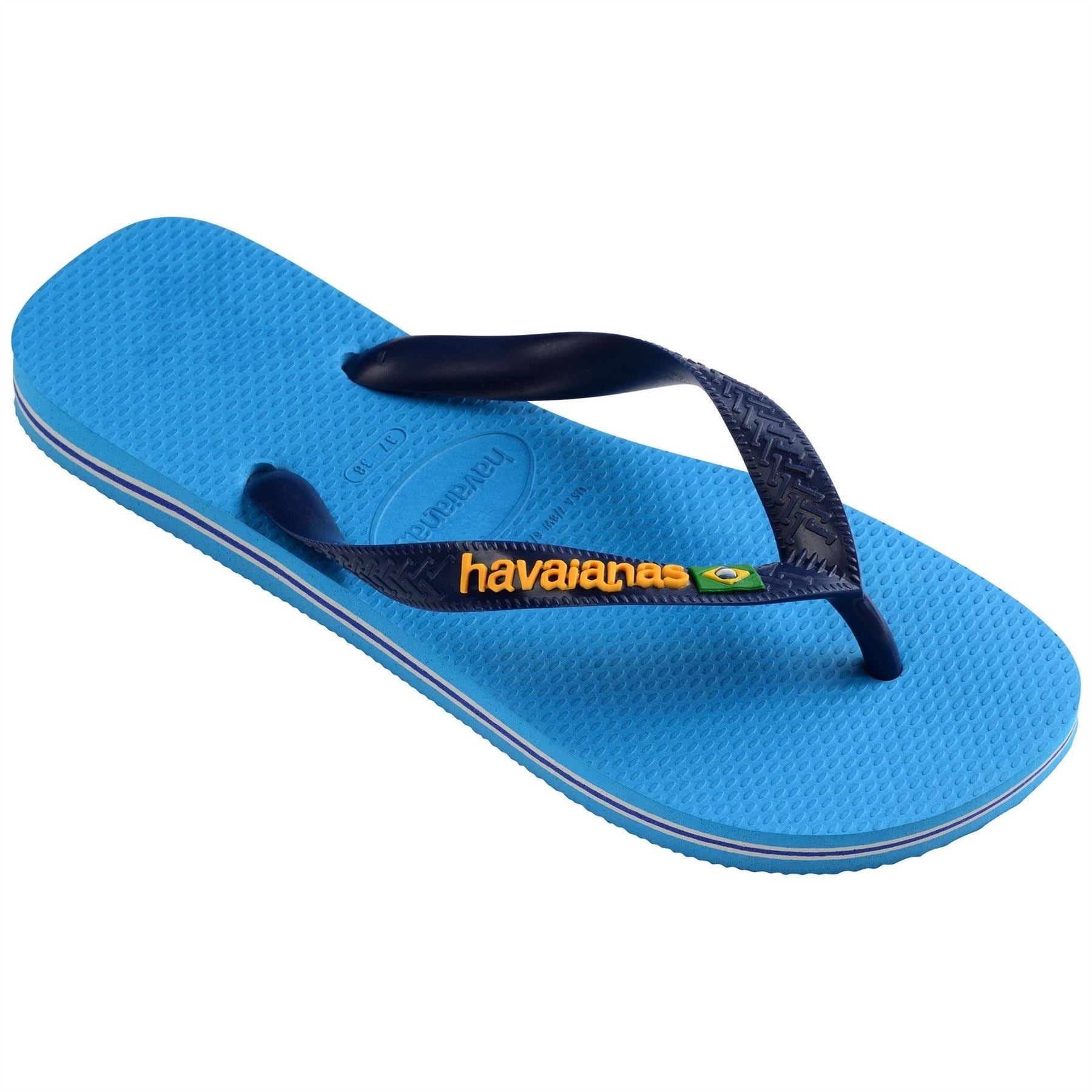 Havaianas Womens Hav. Brasil Logo Ruby Red Ruby Red Flip Flops