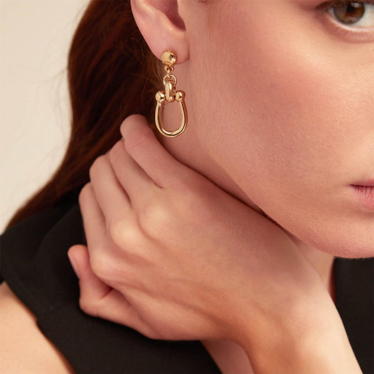 UNOde50 18k Gold Plated Earrings