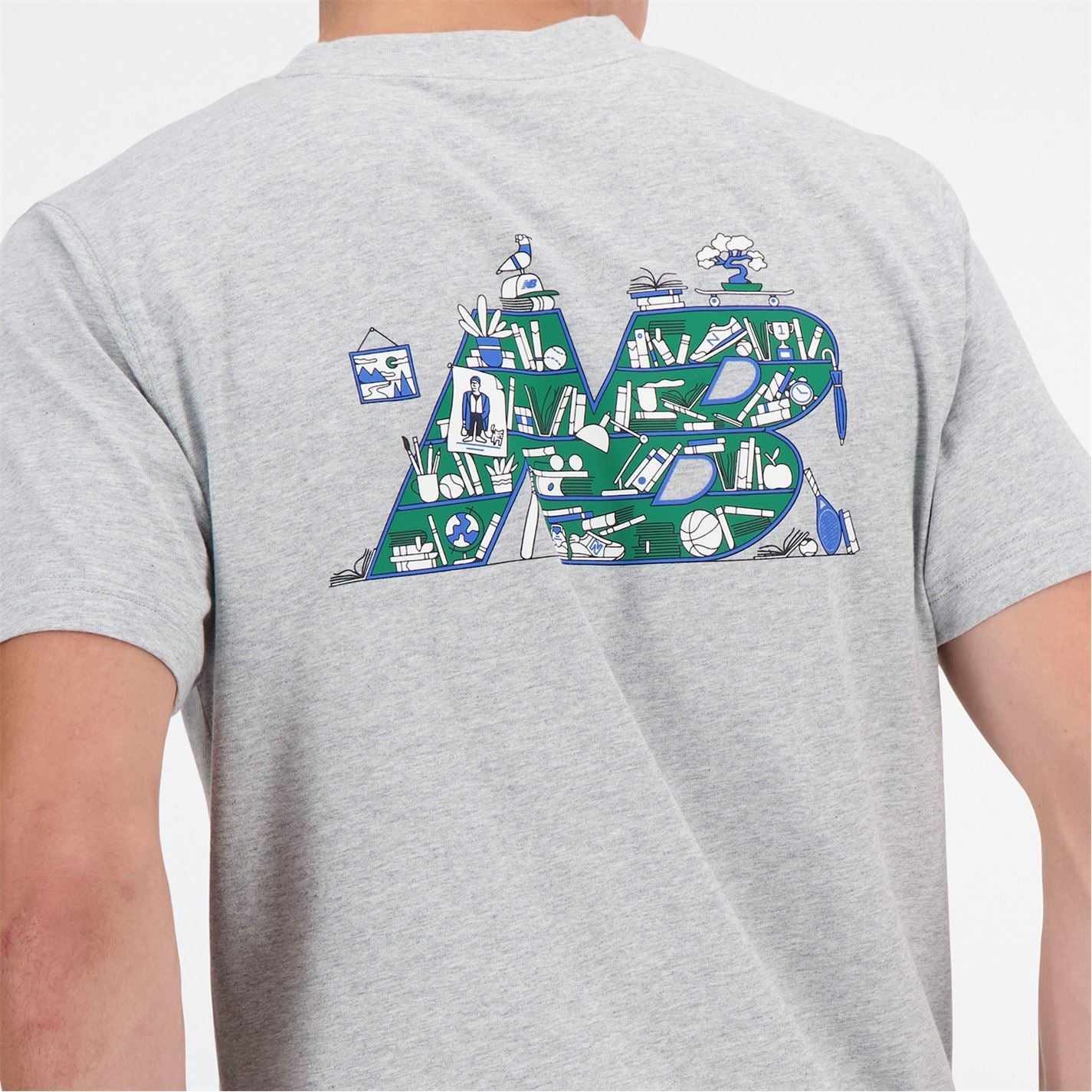 New Balance Back Print Regular Fit T-Shirt