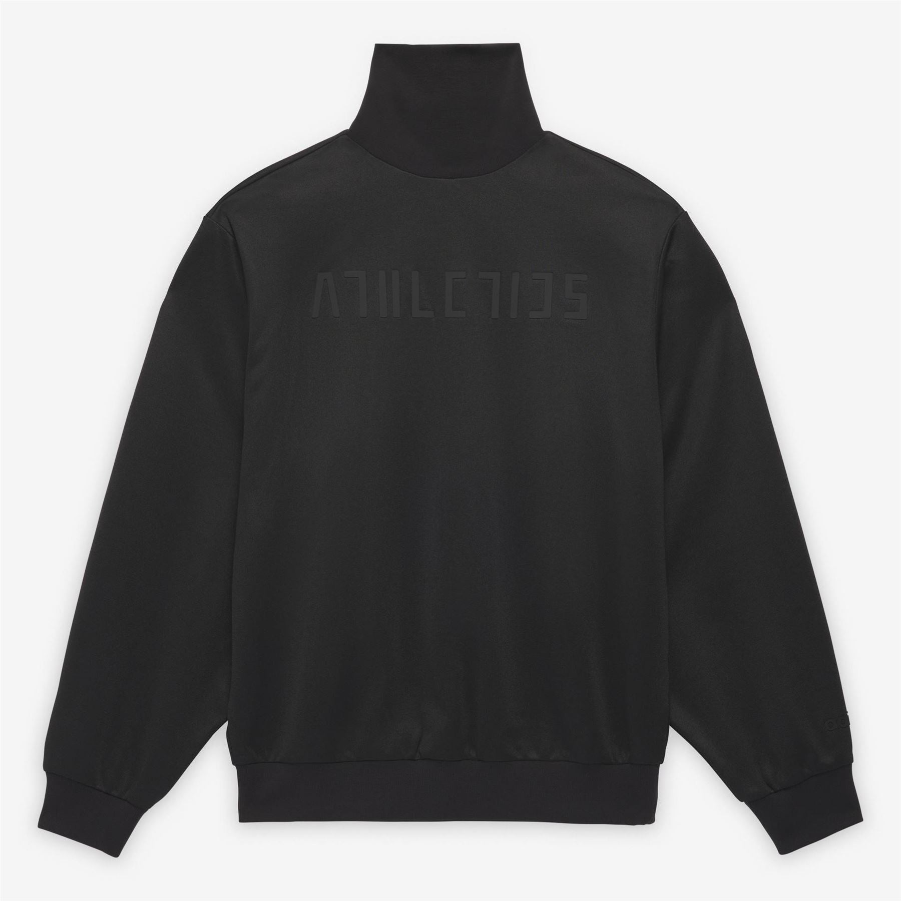 adidas Mock Neck Long Sleeve Athletic Sweatshirt