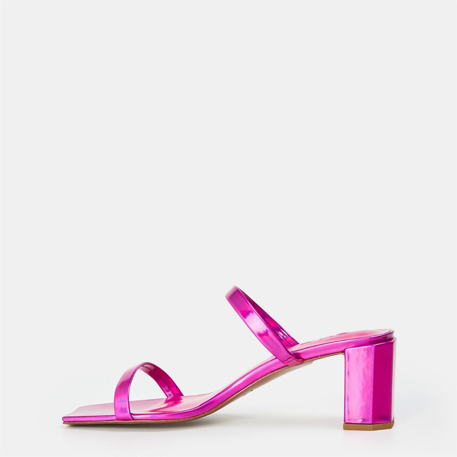 By Far Block Heel Court Shoes