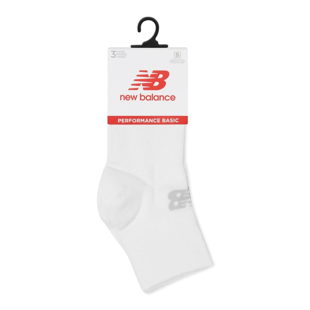 New Balance 3 Pack Ankle Socks