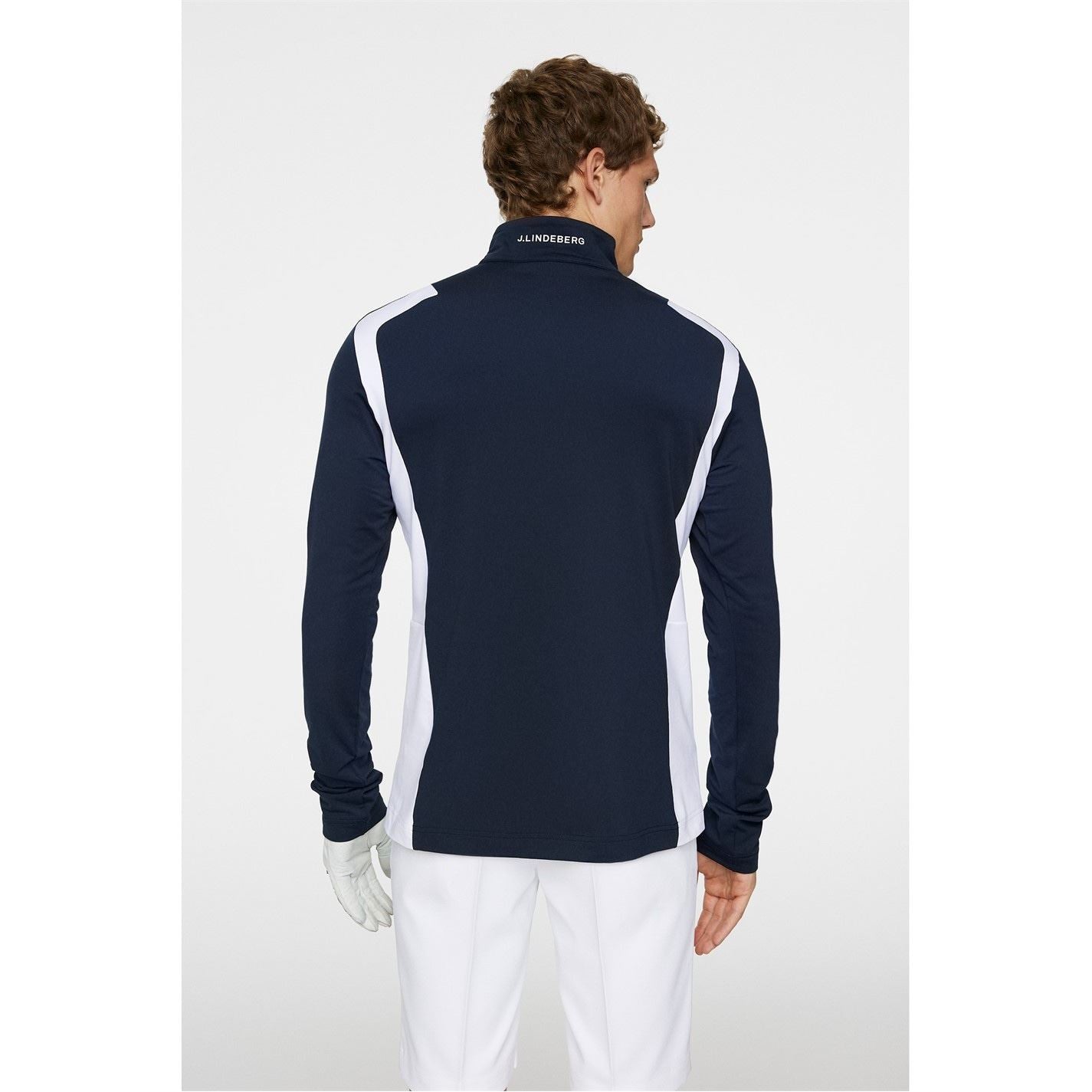 J Lindeberg Golf Lukas Quarter Zip Pullover Jumper