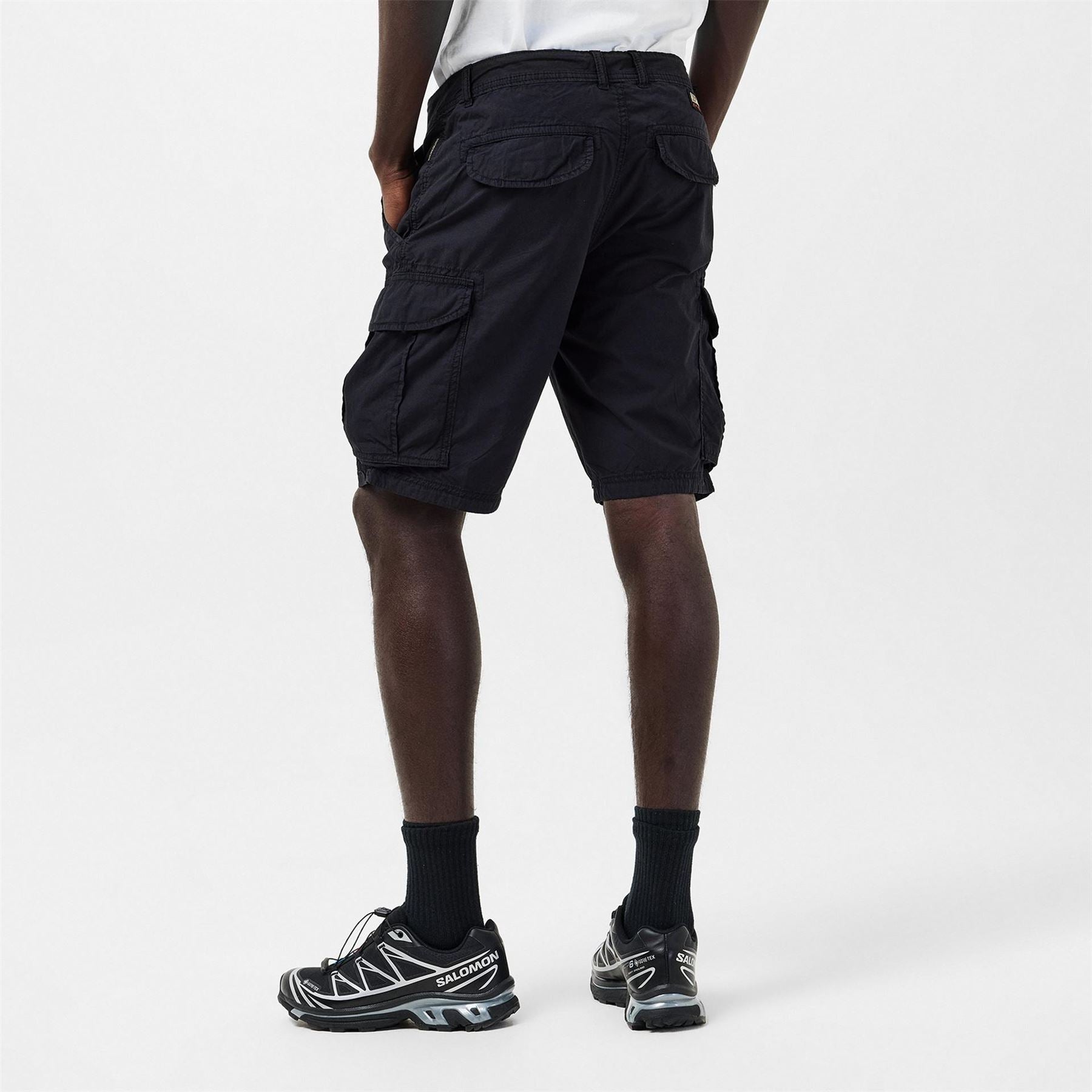 Napapijri Noto Black Cargo Shorts