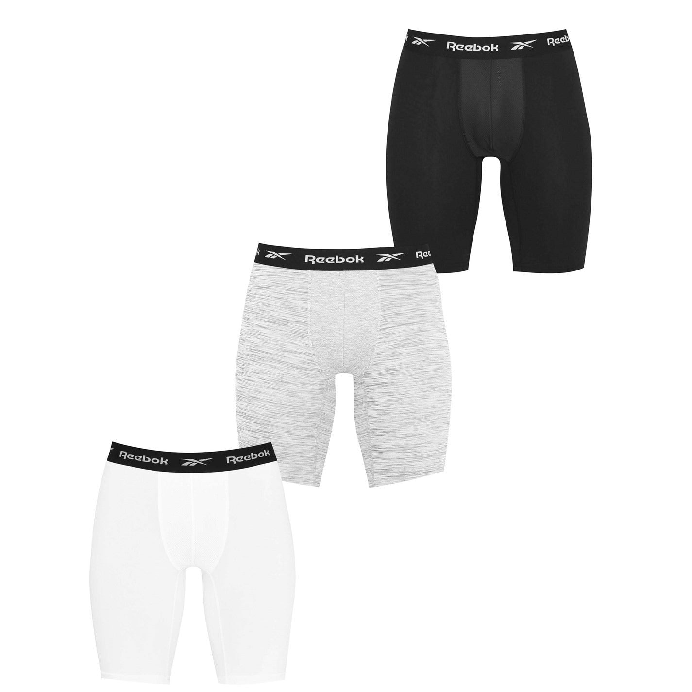 Reebok 3 Pack Performance Boxer Shorts