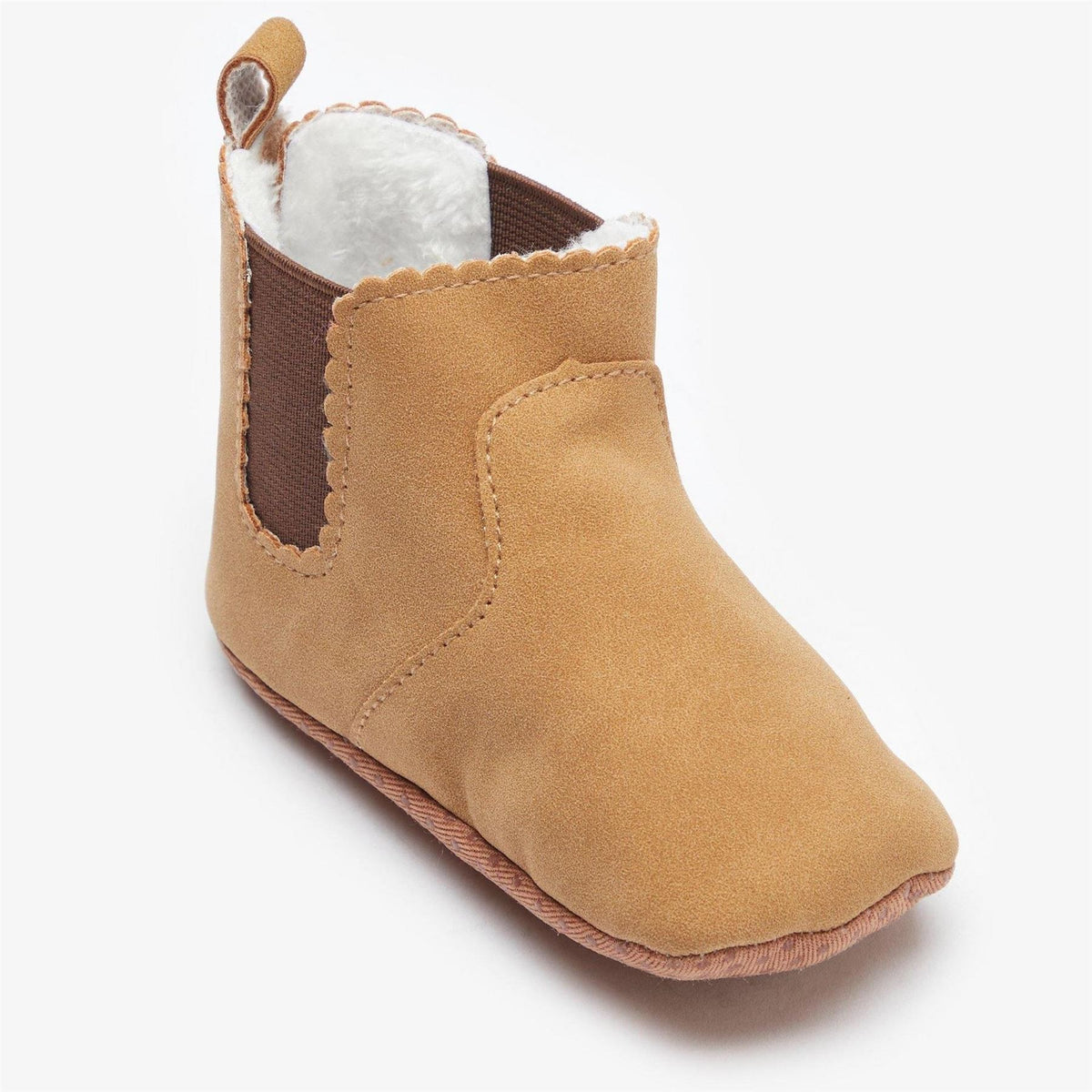 Be You Baby Faux Suede Pram Shoes