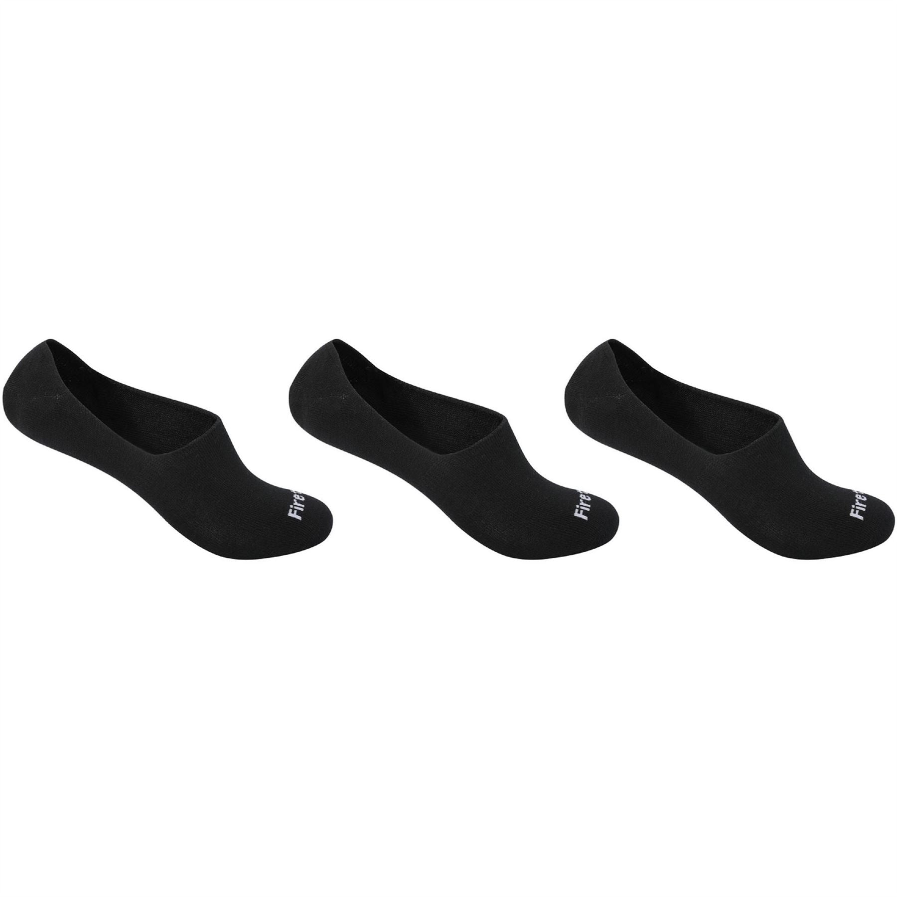 Firetrap 3pk Invisible Sock