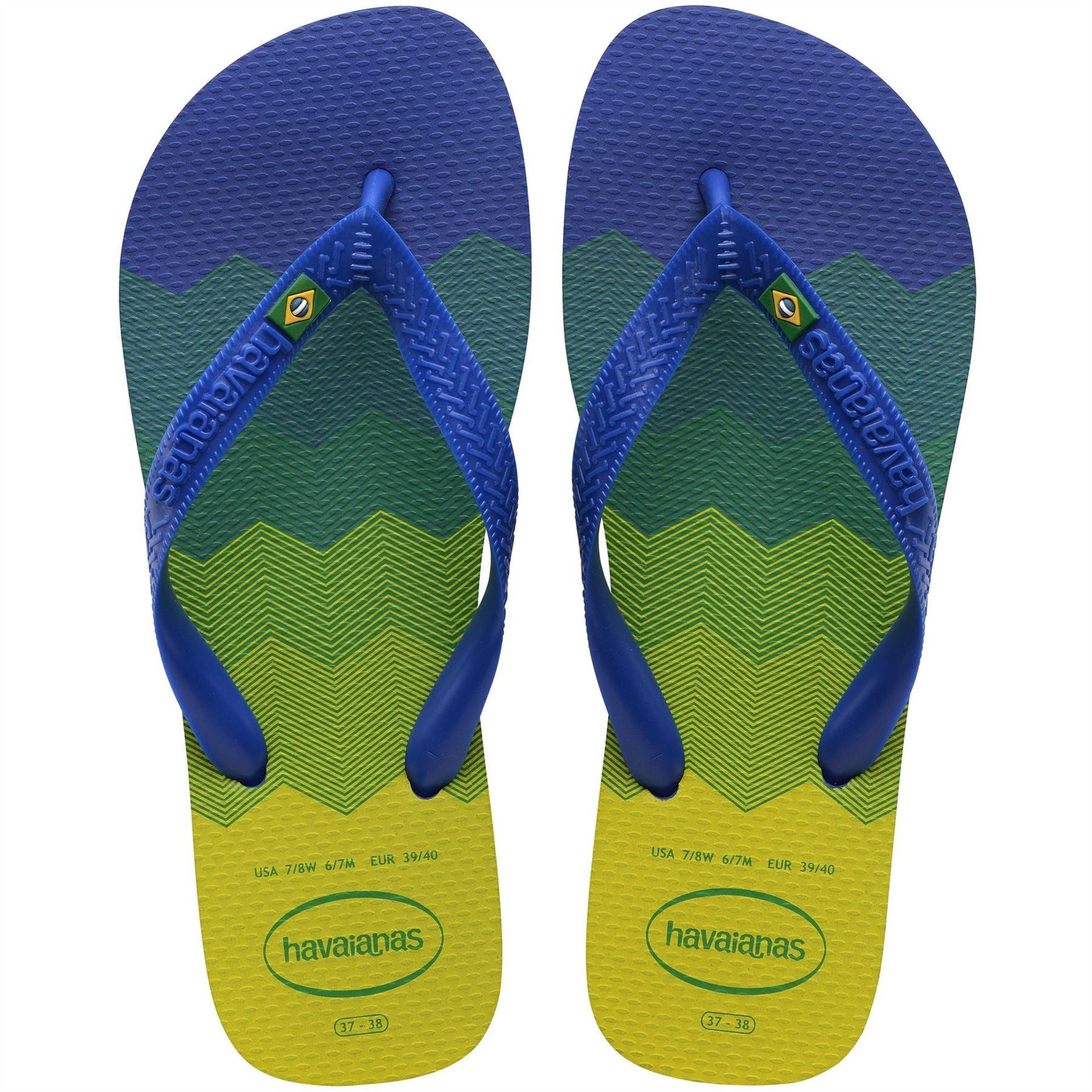 Havaianas Hav. Brasil Fresh Rose Gum 33 34 Flip Flops Womens