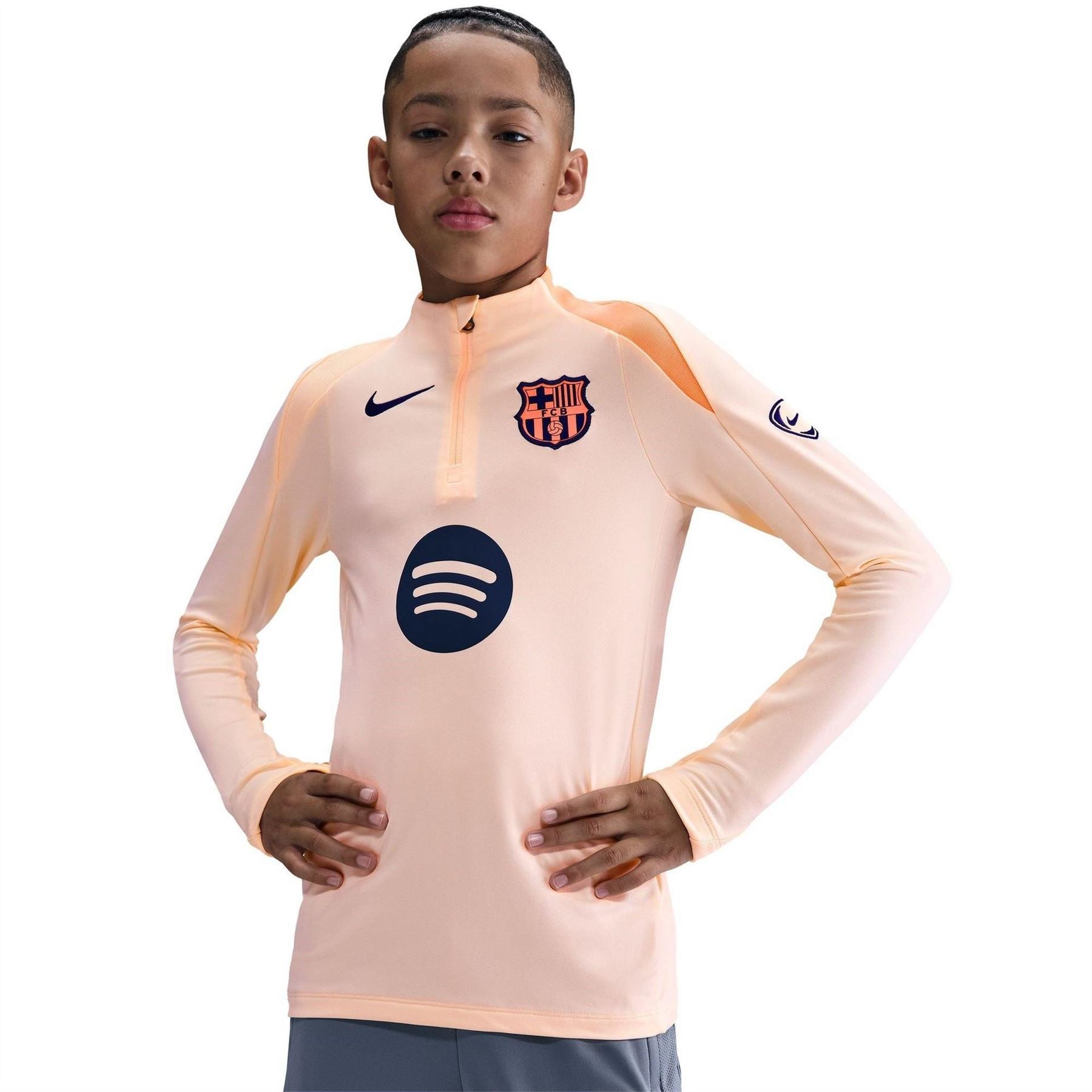 Nike Barcelona Strike Third Quarter Zip 2025 2026 Juniors