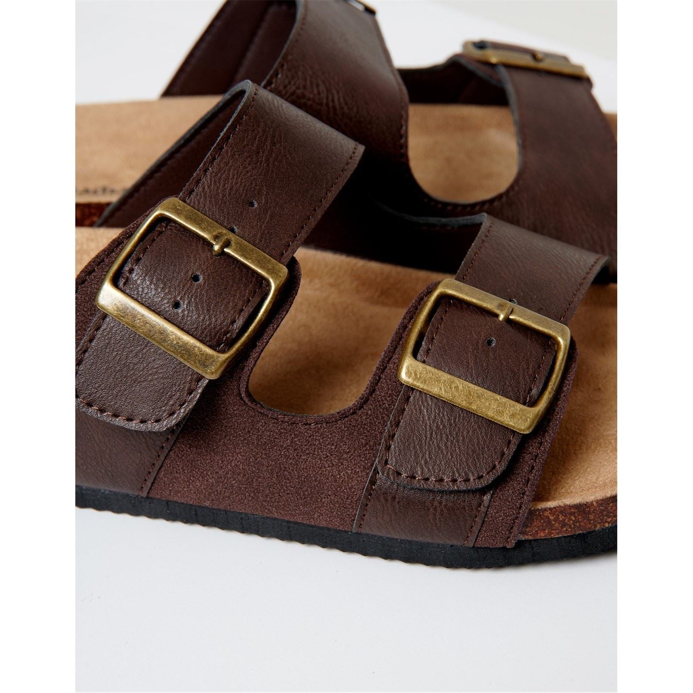 Threadbare Atticus Open Toe Slide Sandals
