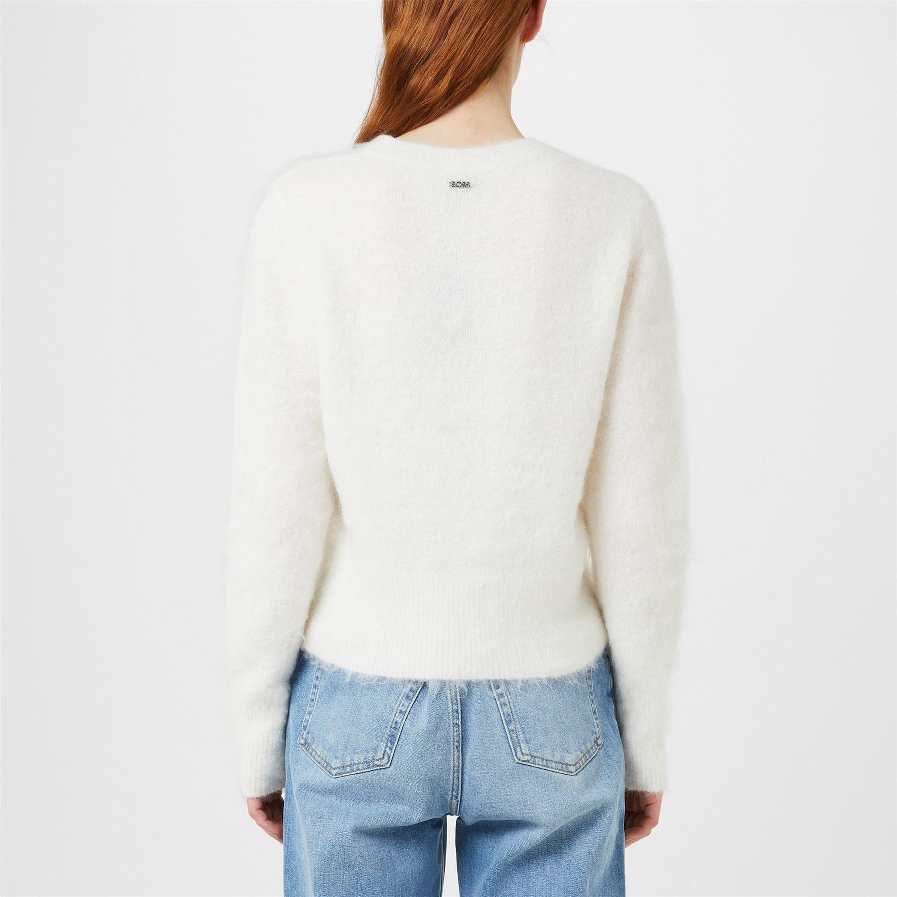 Boss Crew Neck Regular Fit Long Sleeve Sweater