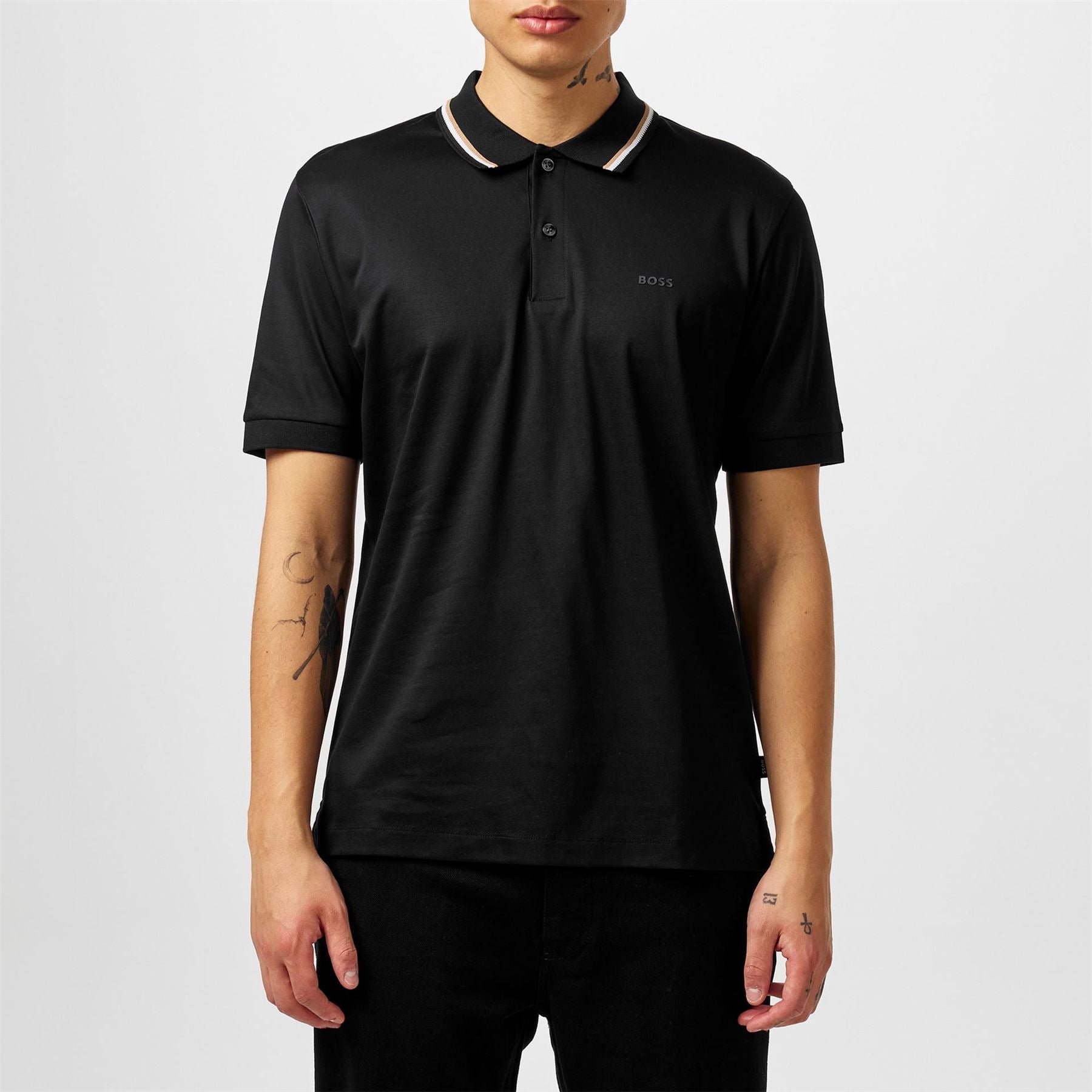 Boss BOSS BLACK Penrose Slim Fit Polo Shirt with Signature Tipped Collar