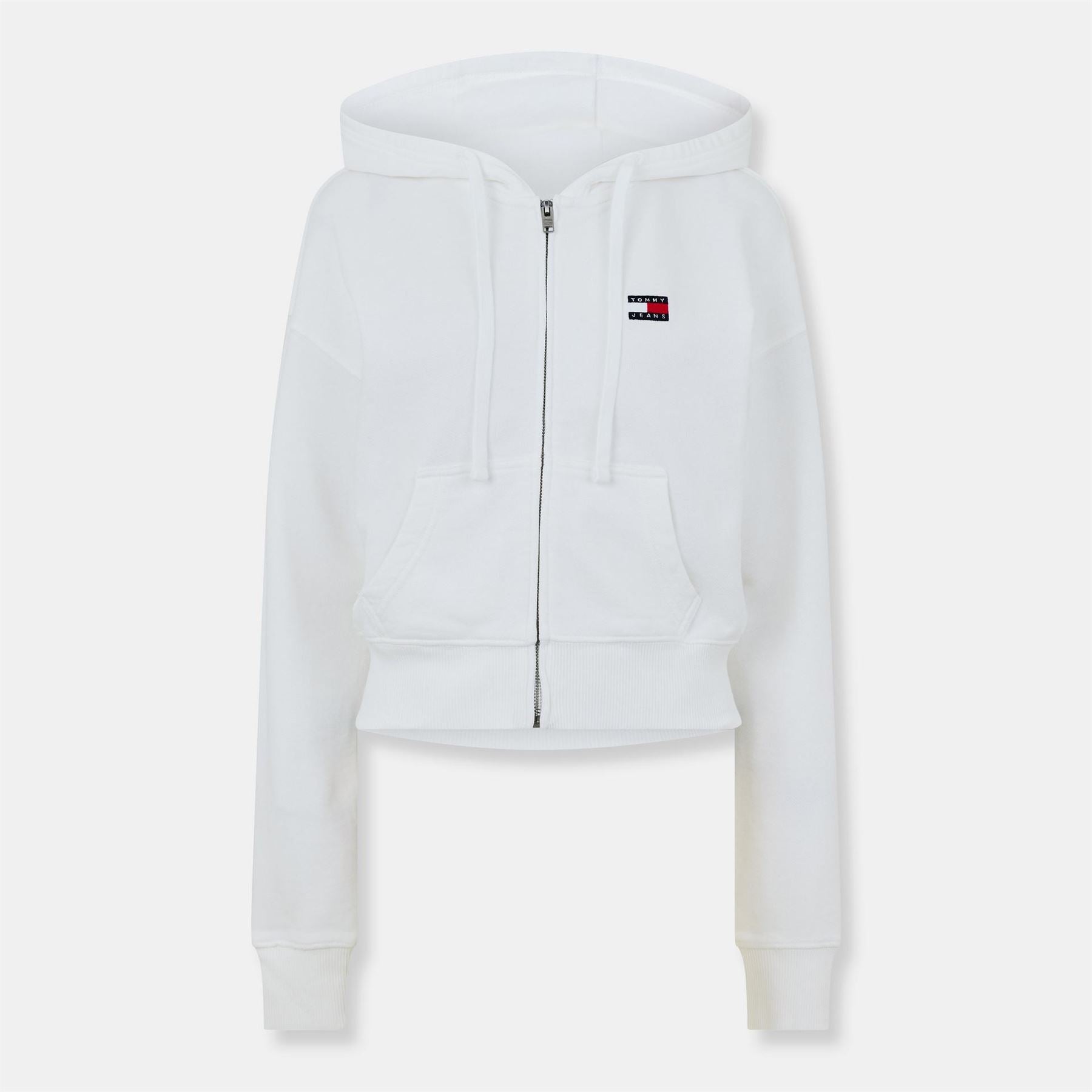 Tommy Jeans Cropped Hooded Neck Regular Fit Sweatshirt