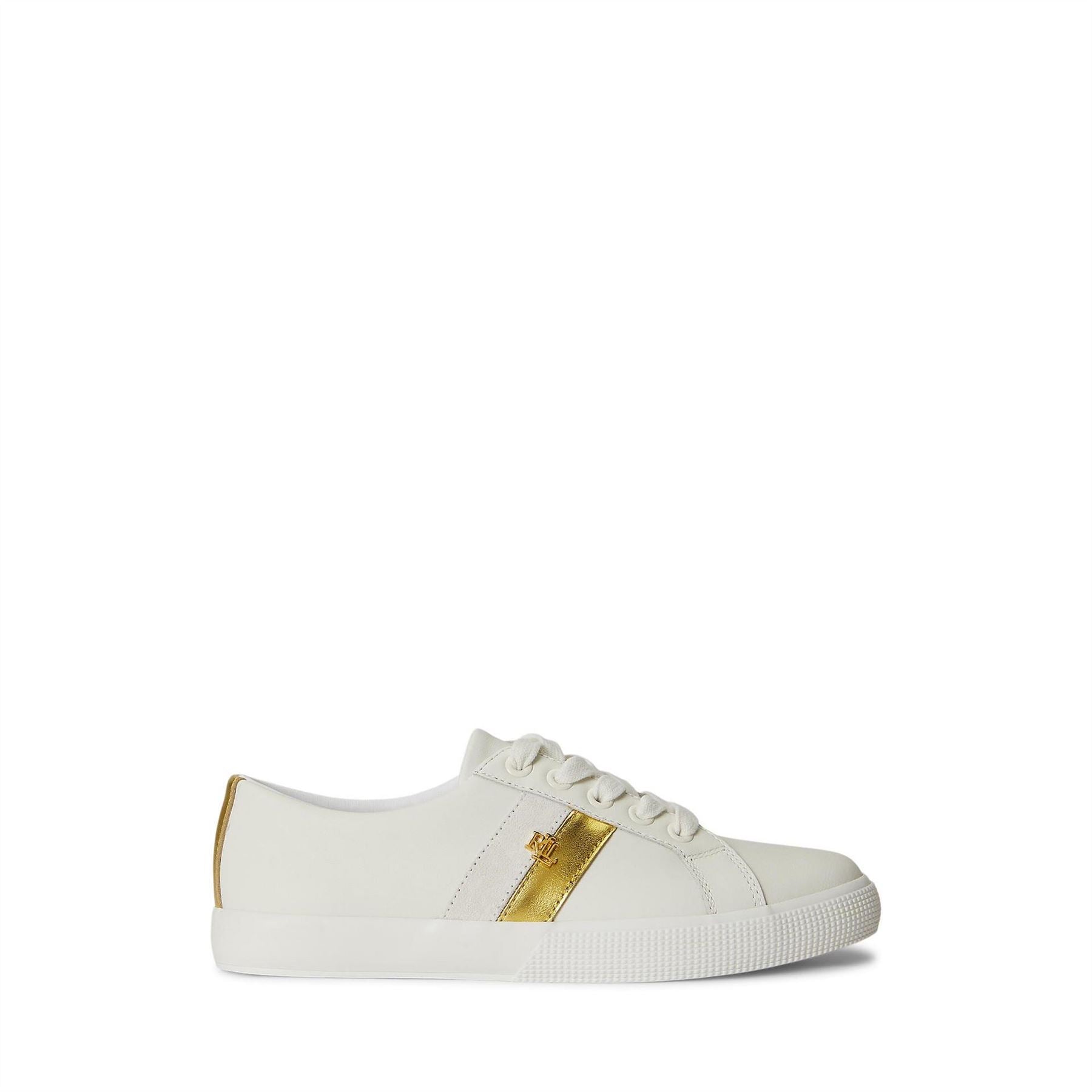 Lauren by Ralph Lauren Janson Leather Court Trainers