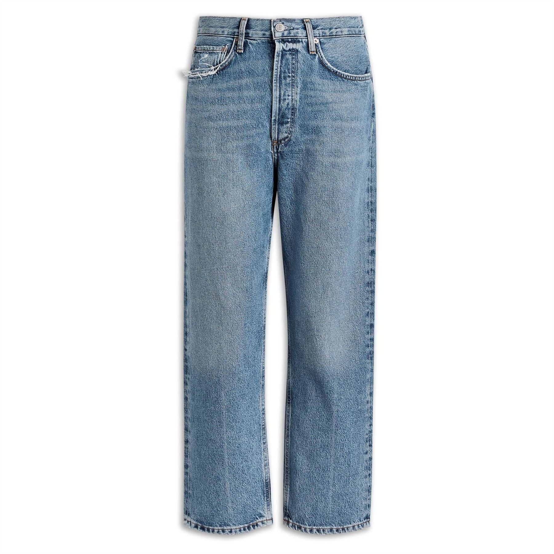 Agolde 90s Crop Mr Loose Stra